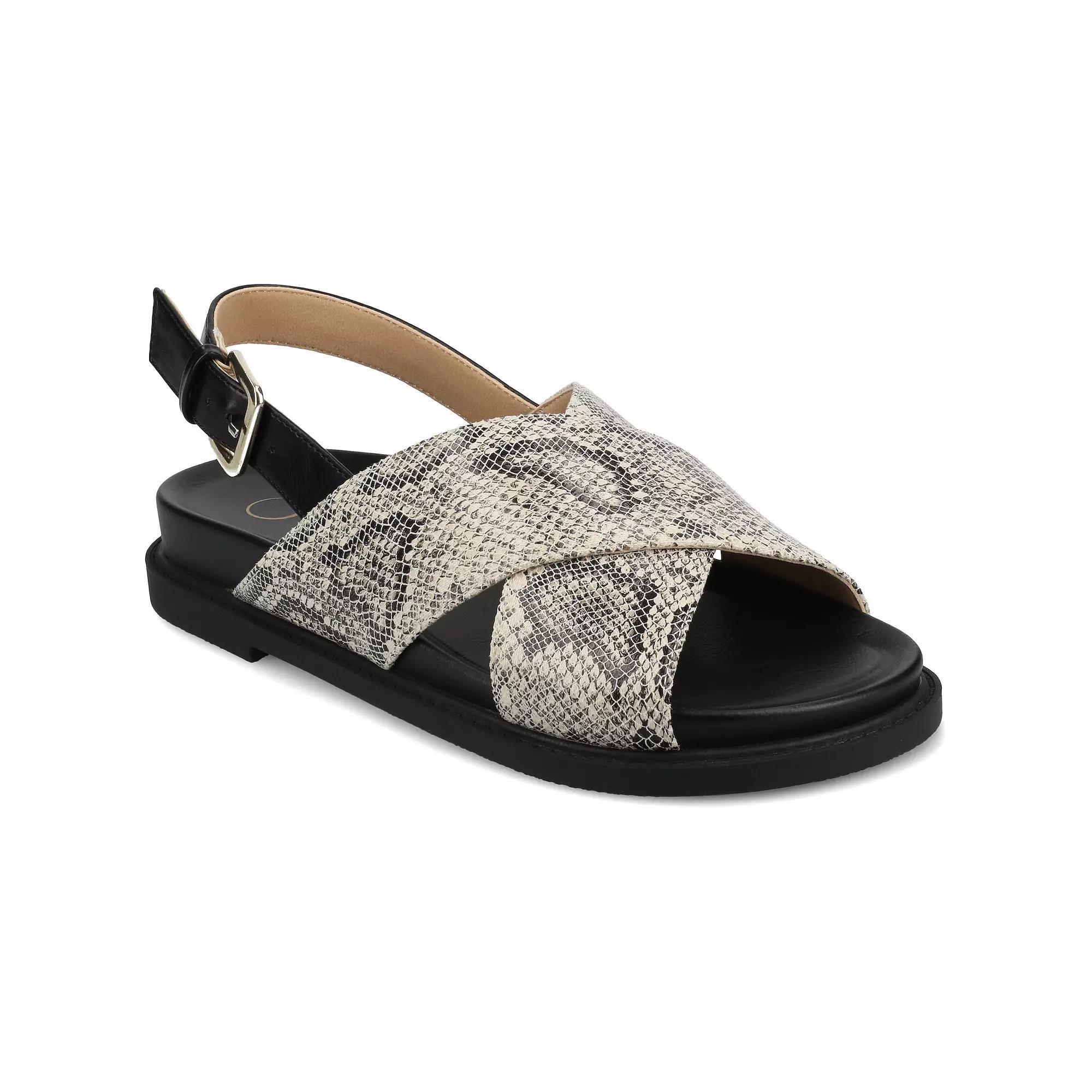 Journee Marinna Womens Flat Sandals Product Image