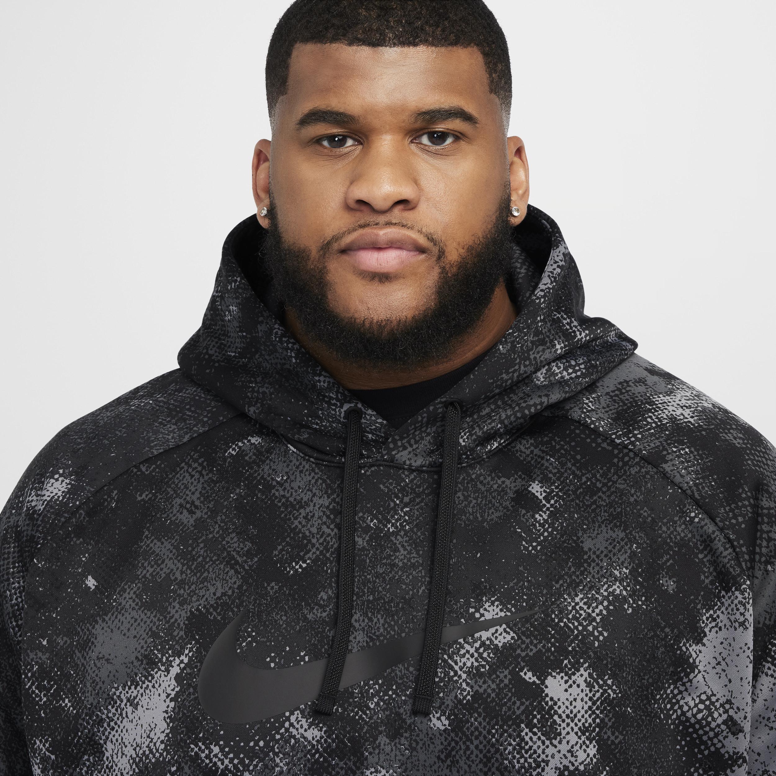 Mens Nike Therma-FIT Camo Versatile Pullover Hoodie Product Image