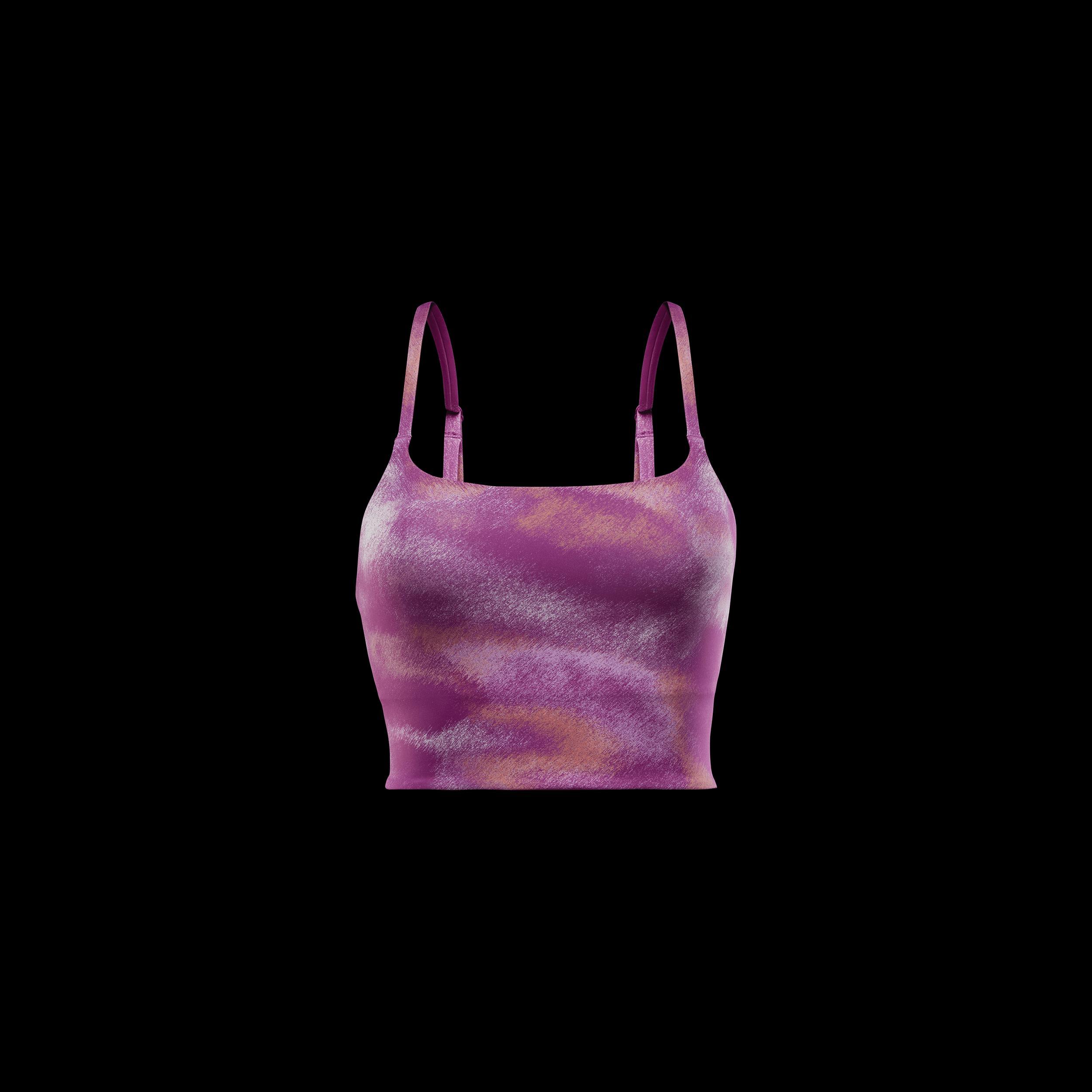 Nike One Convertible Women's Light-Support Lightly Lined Longline Printed Sports Bra Product Image