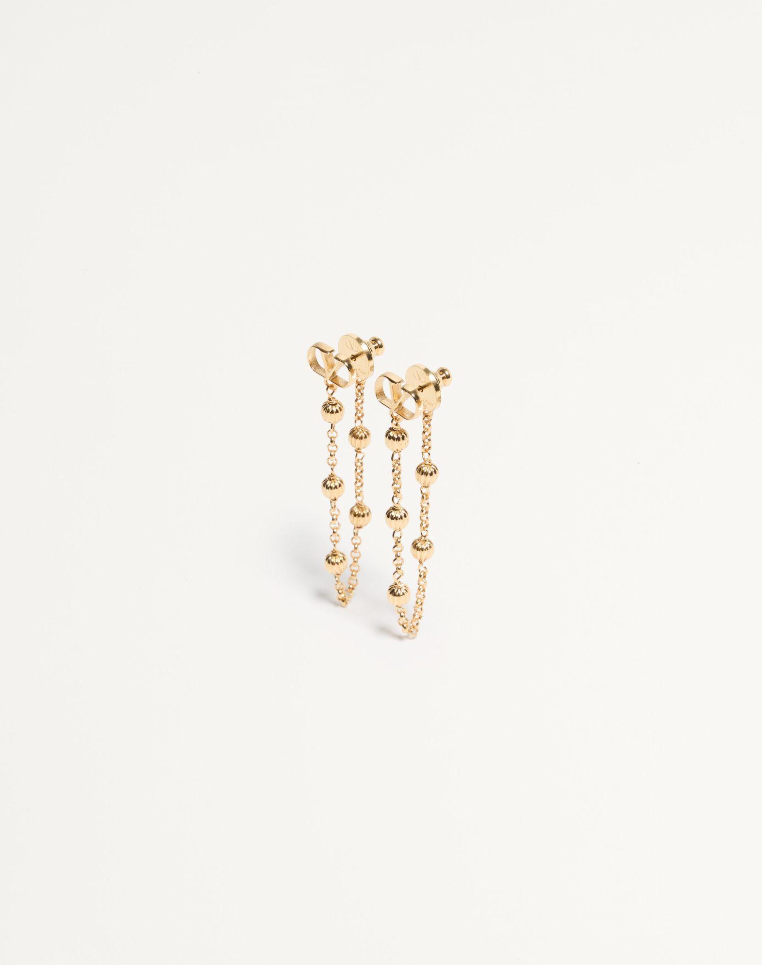 Vlogo Signature Metal Earrings Product Image