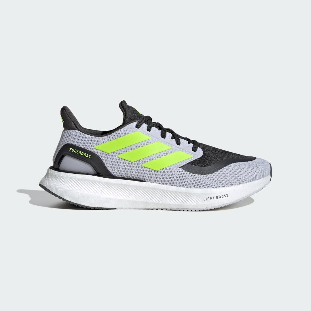 adidas Pureboost 5 Running Shoes Cloud White 9 Mens Product Image