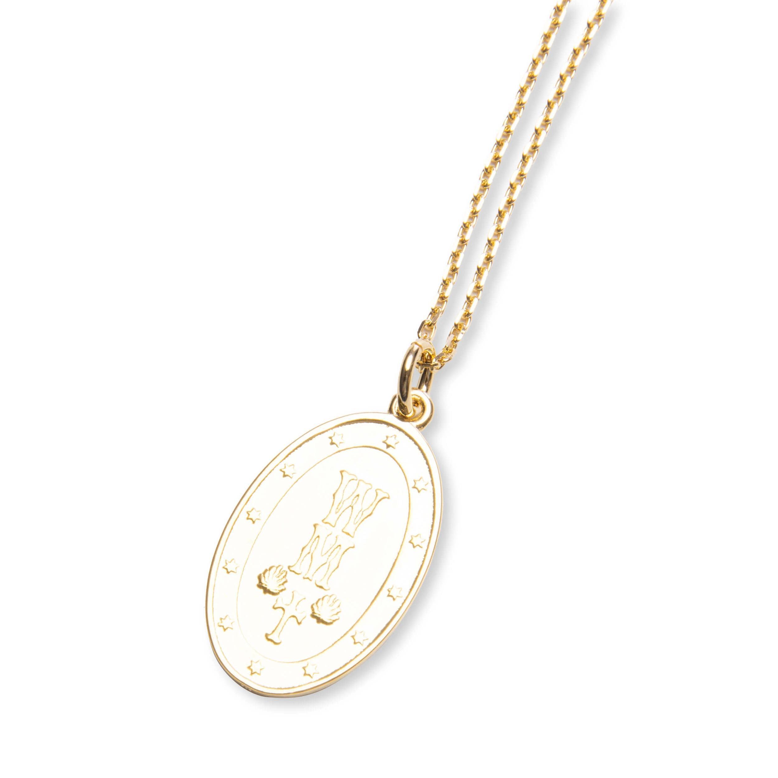 Medai Necklace Type-3 - Gold Male Product Image
