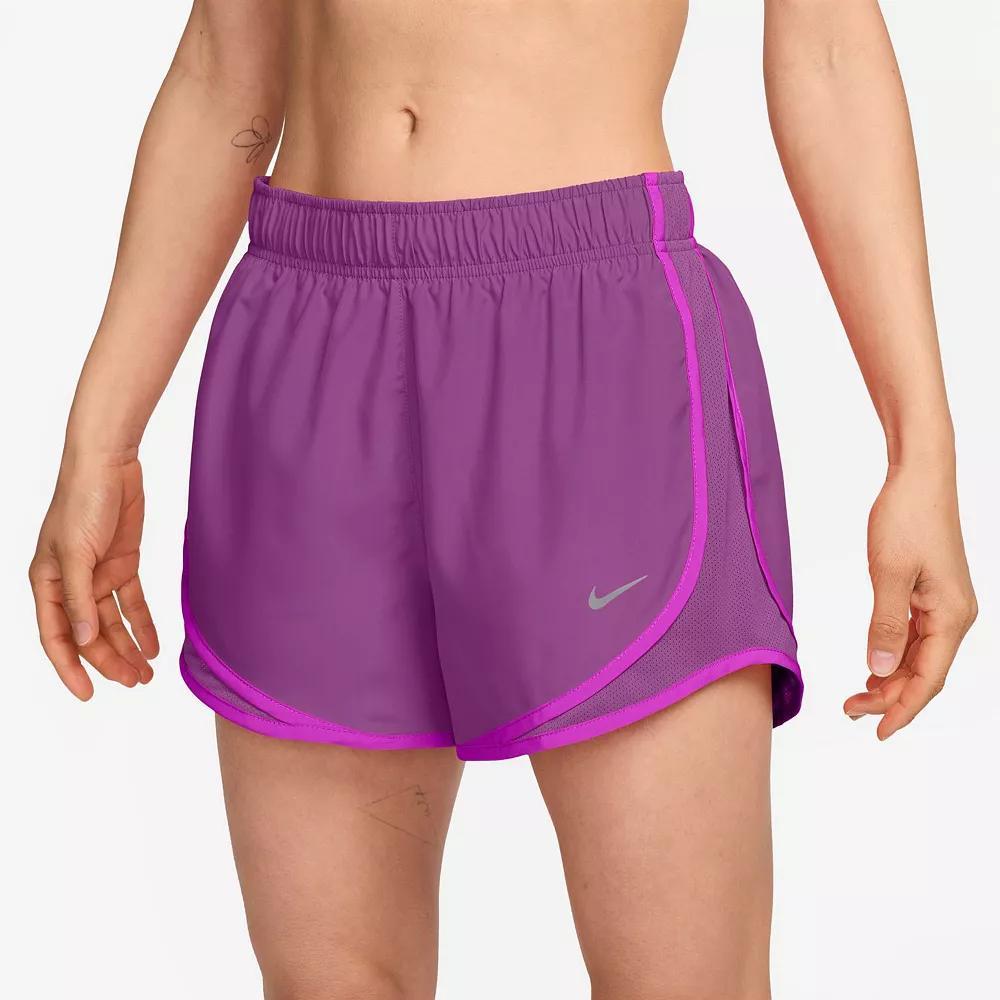 Women's Nike Tempo Dri-FIT Mid-Rise 3-in. Running Shorts, Size: XS, Bold Pink Product Image