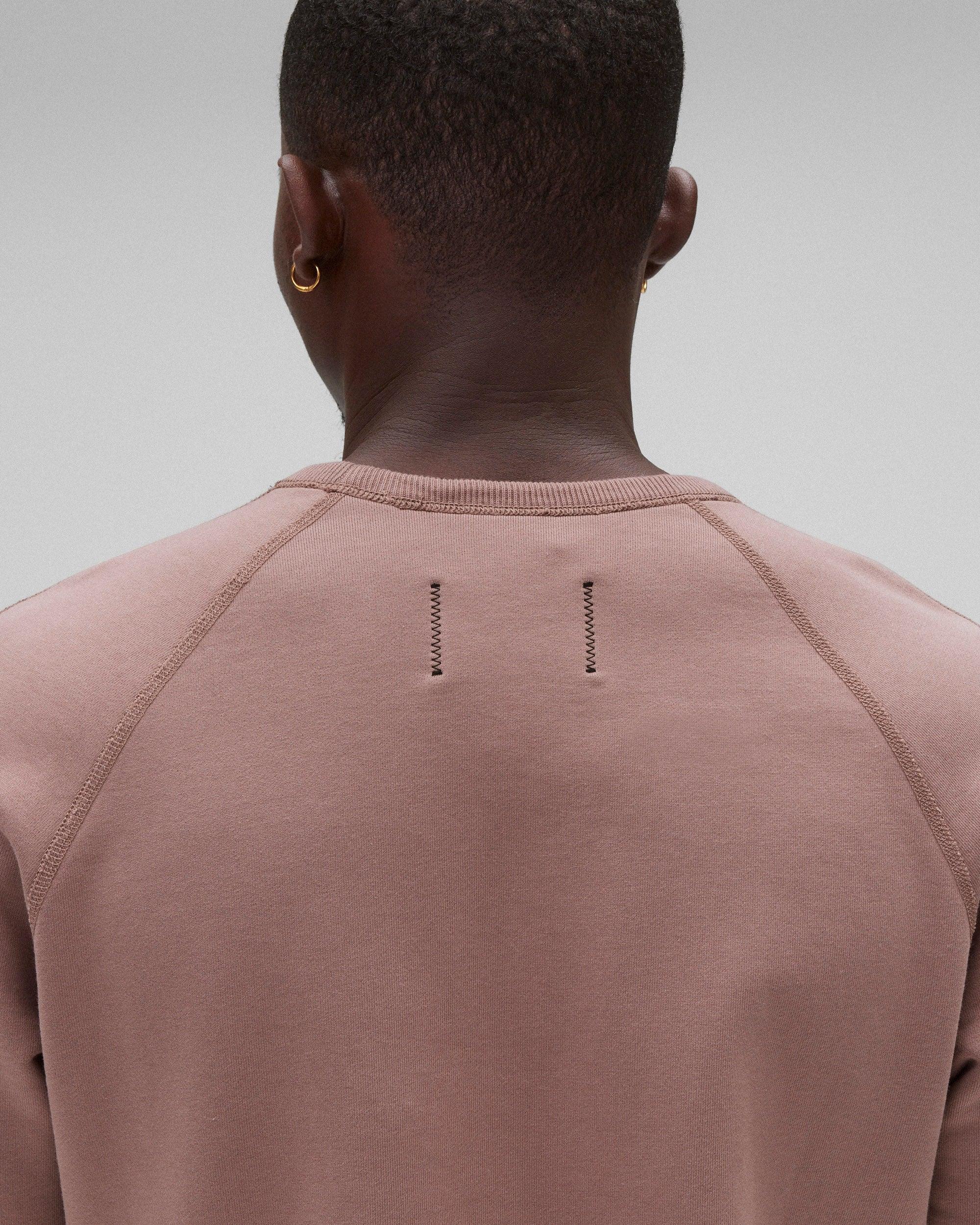 Midweight Terry Slim Crewneck Male Product Image