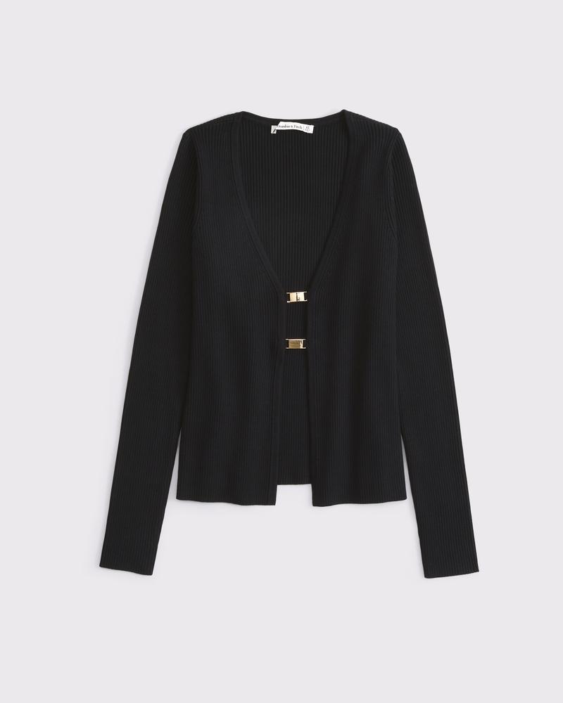 Slim Hardware Cardigan Product Image