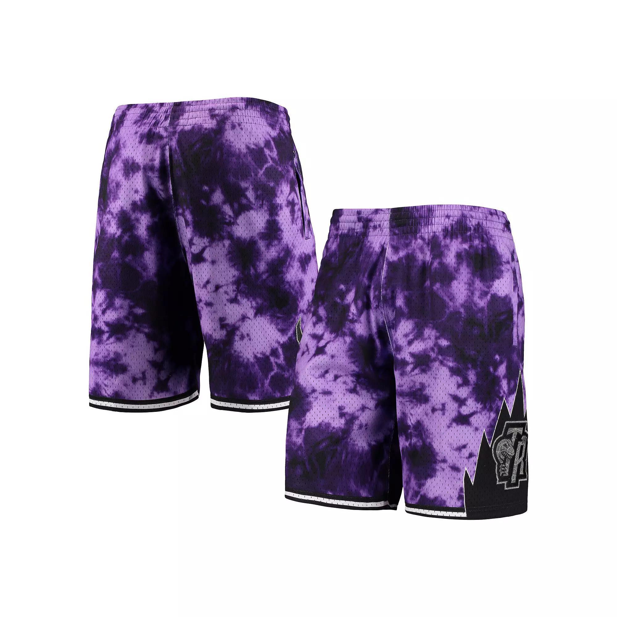 Men's Mitchell & Ness Purple Toronto Raptors Hardwood Classics 1998 Galaxy Swingman Shorts, Size: Large, Rpt Purple Product Image