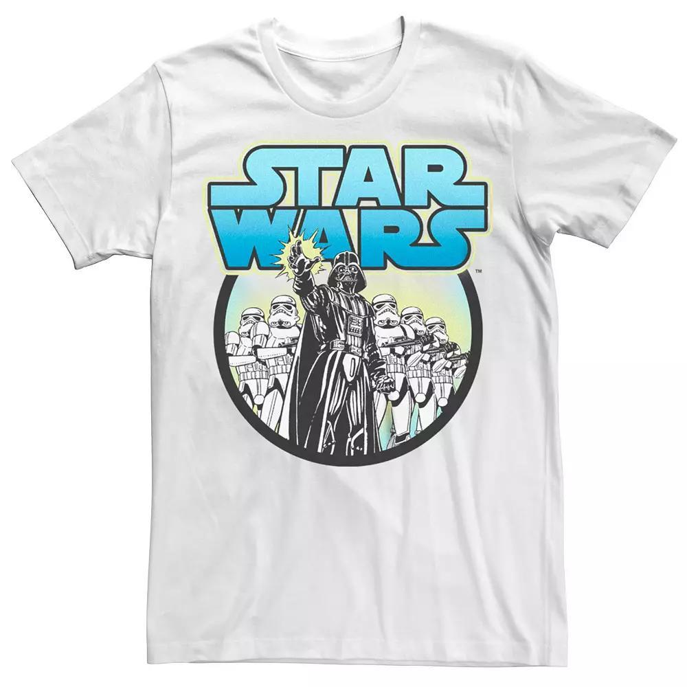 Men's Star Wars Group Circle Tee, Size: Medium, White Product Image