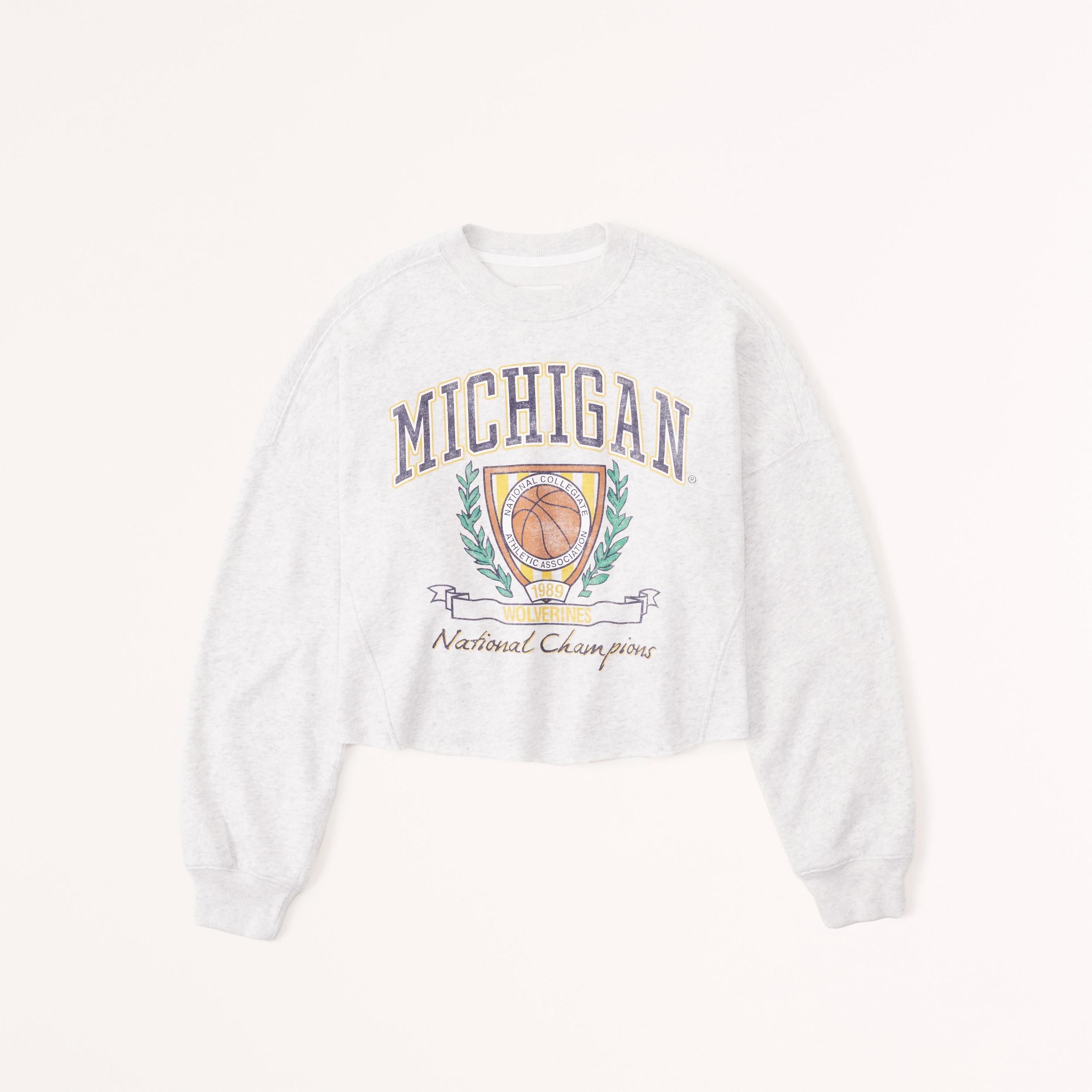 Michigan College Cutoff Crew Product Image