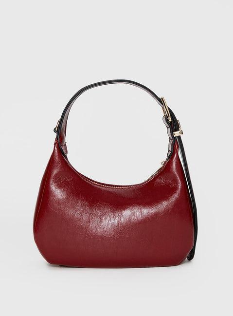 Gigi Shoulder Bag Cherry Red Product Image