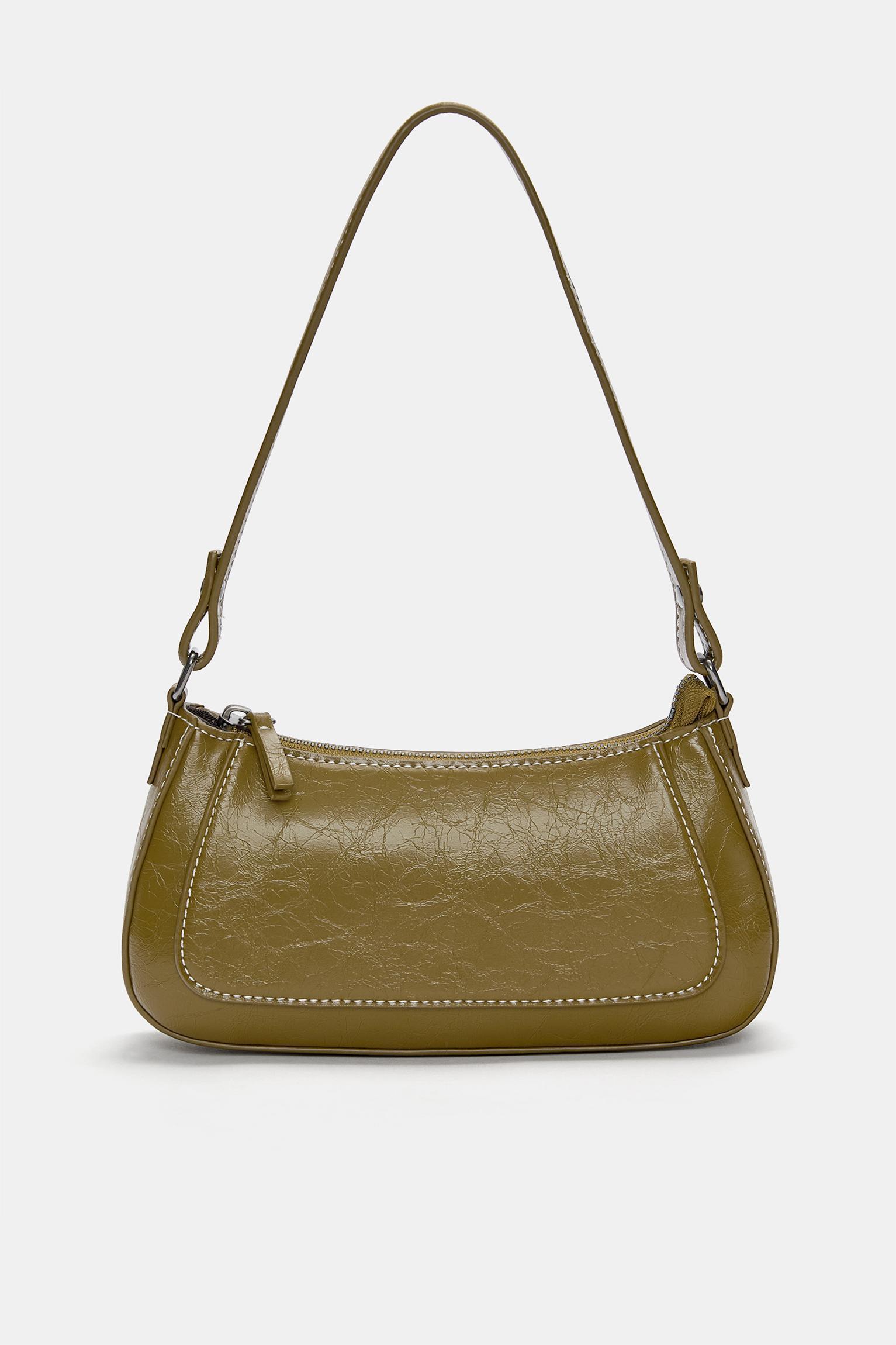 Shoulder bag with seams Product Image