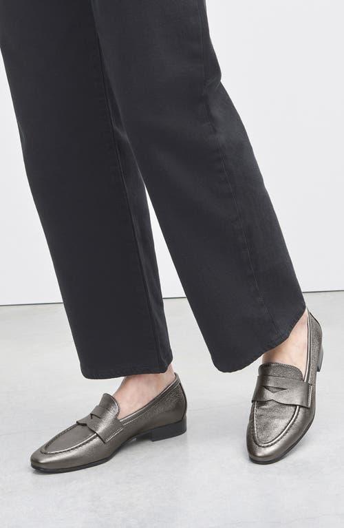 AGL ATTILIO GIUSTI LEOMBRUNI Agl Constanza Penny Loafer In Pietra Product Image