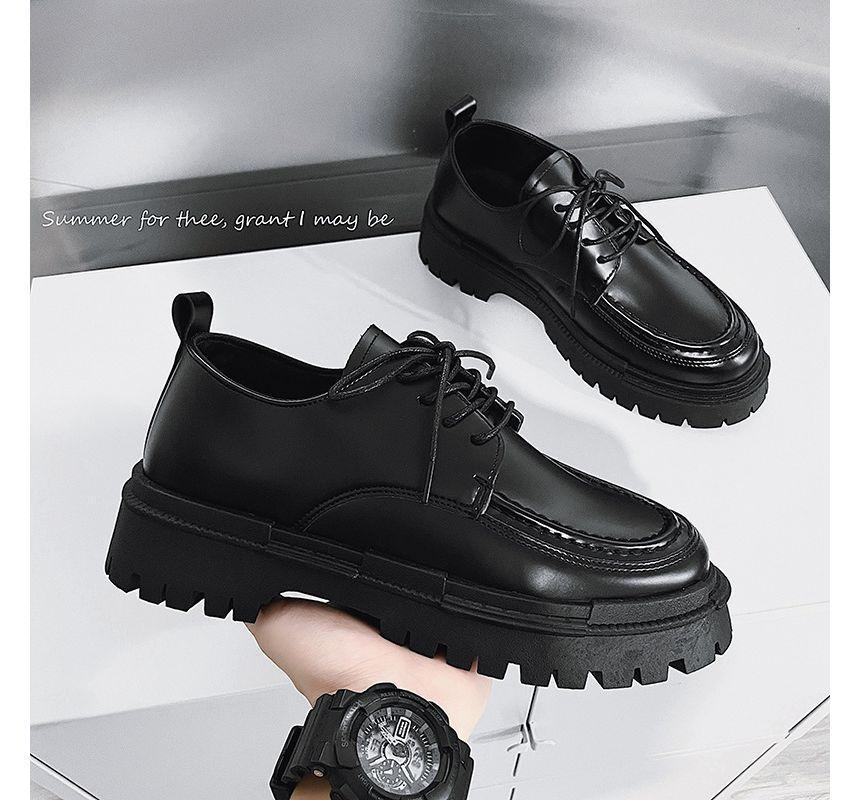 Platform Lace-Up Shoes Product Image