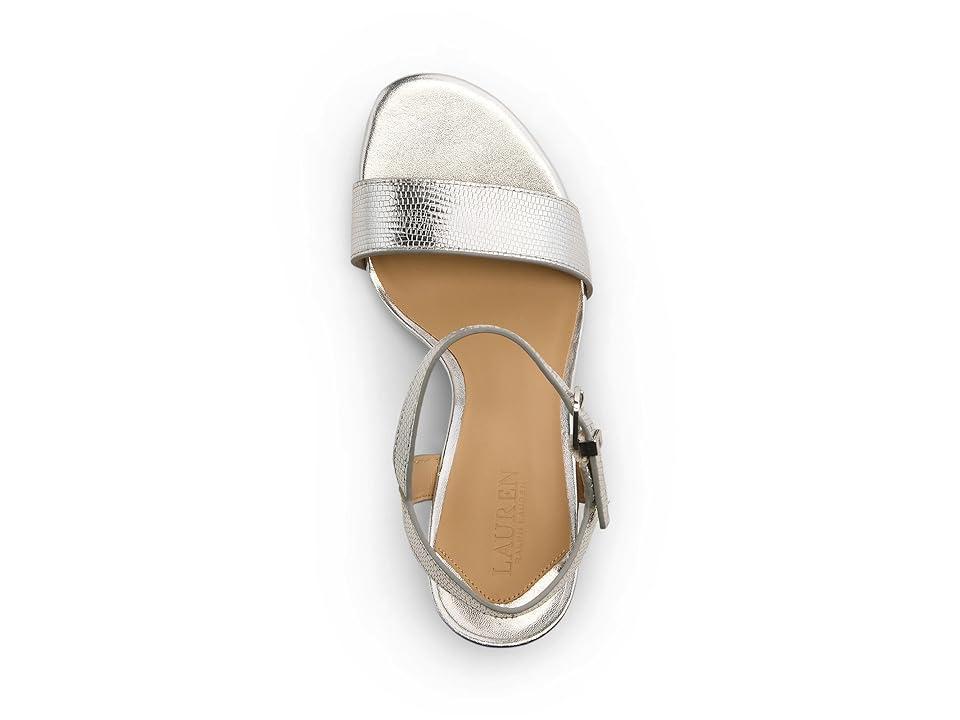 Lauren Ralph Lauren Gwen Sandals (Soft ) Women's Wedge Shoes Product Image