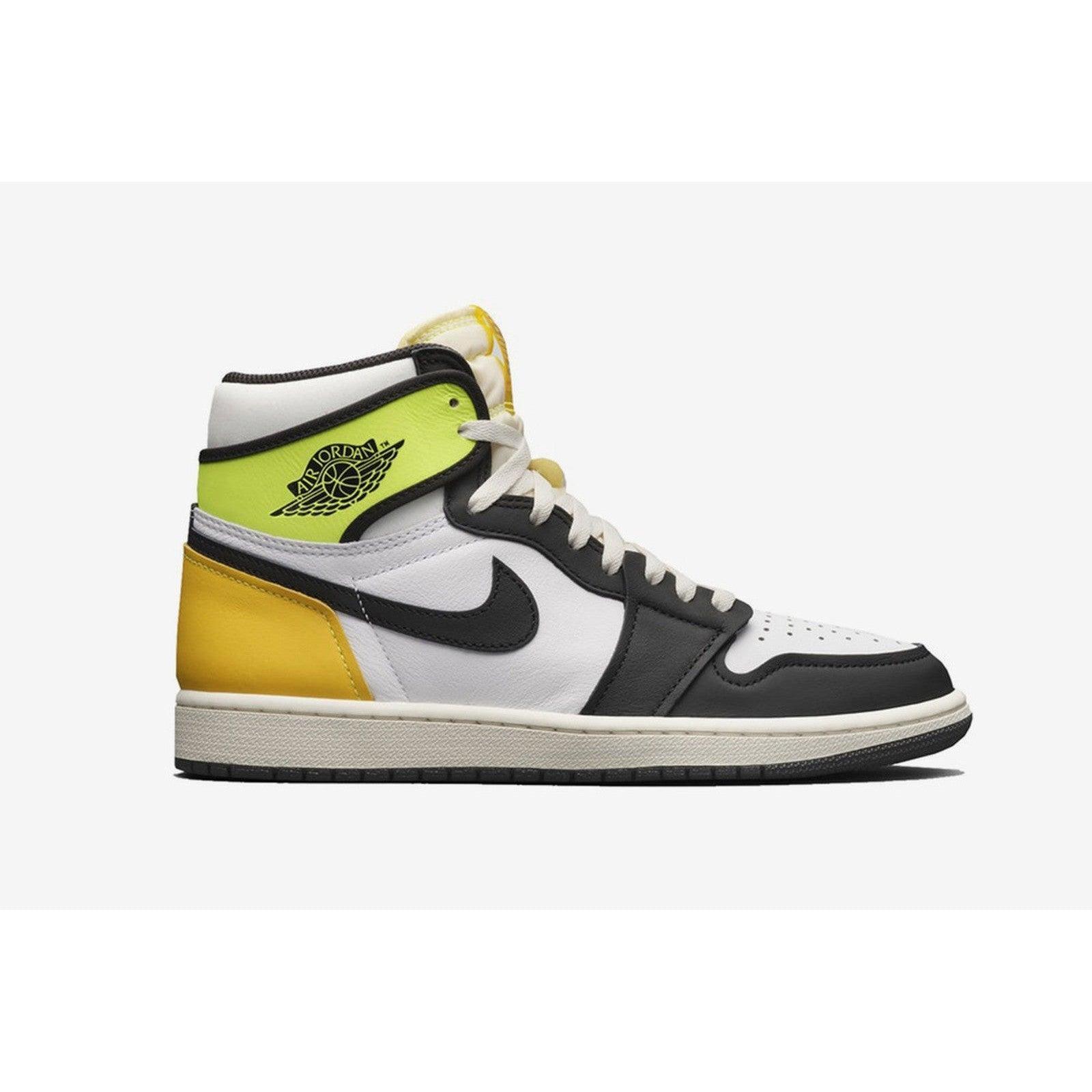 Air Jordan 1 Retro High White Black Volt University Gold Product Image