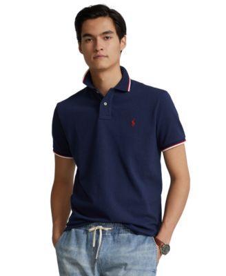 Mens Cotton Polo Shirt Product Image
