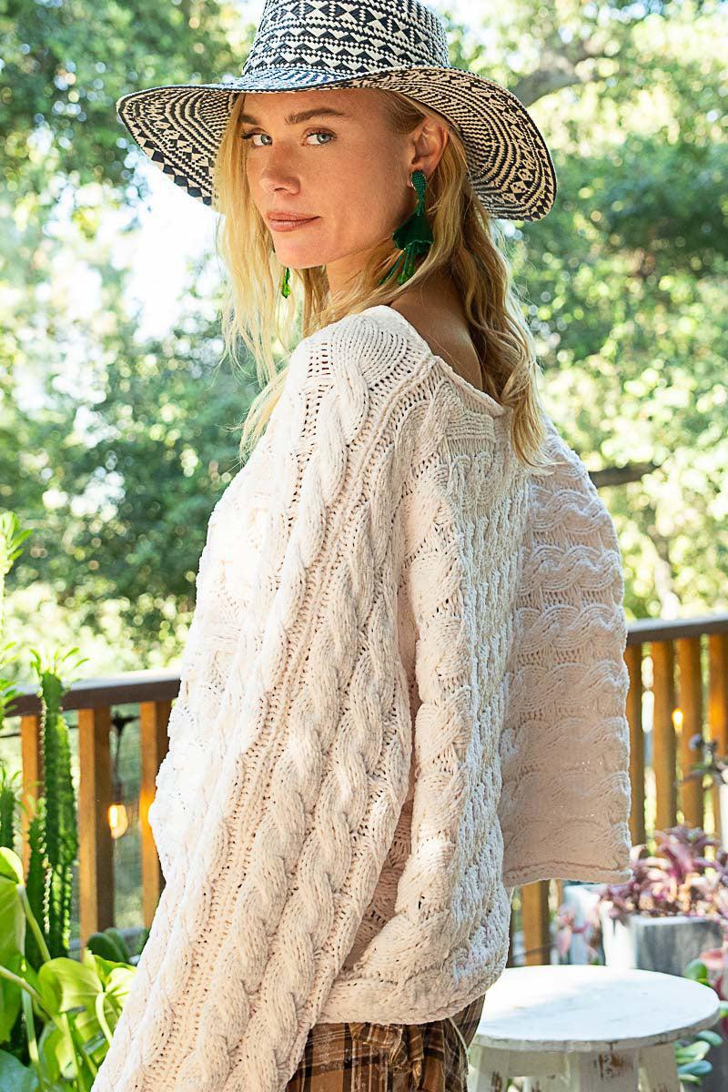 Twisted Cable Sweater Product Image