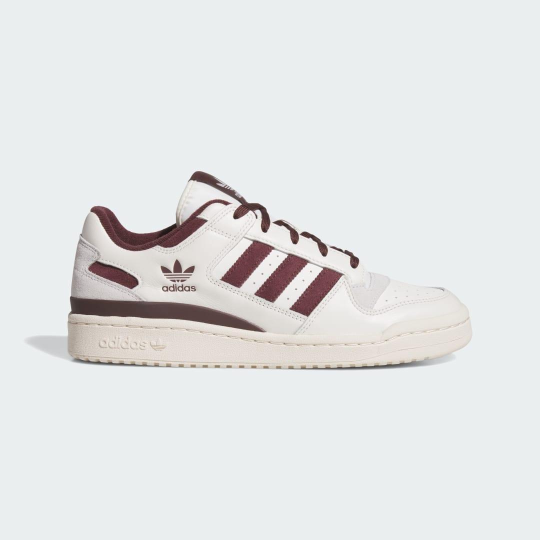 adidas Forum Low CL Shoes Core White 13 Mens Product Image
