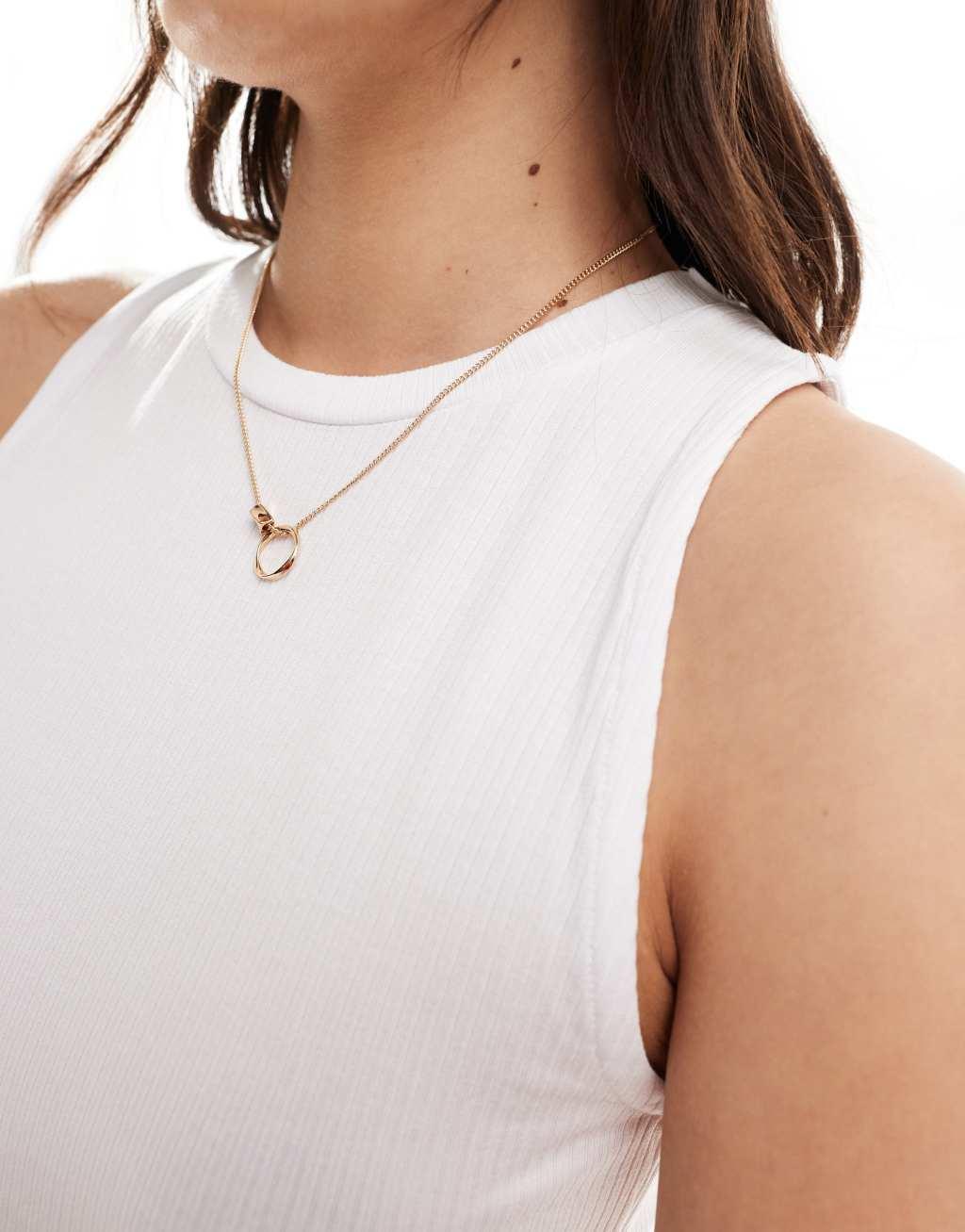 Object tank top in white Product Image