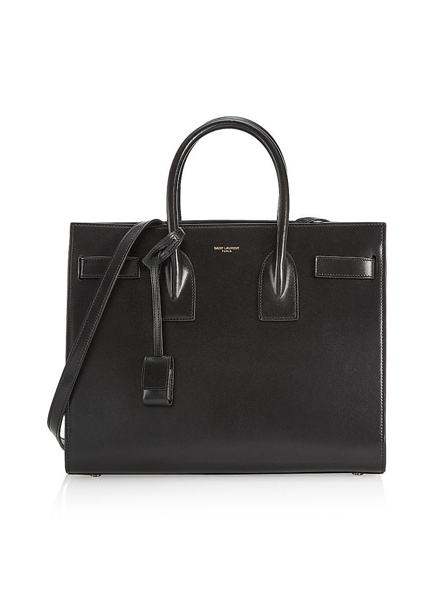 Womens Small Carryall Sac De Jour Leather Satchel Product Image