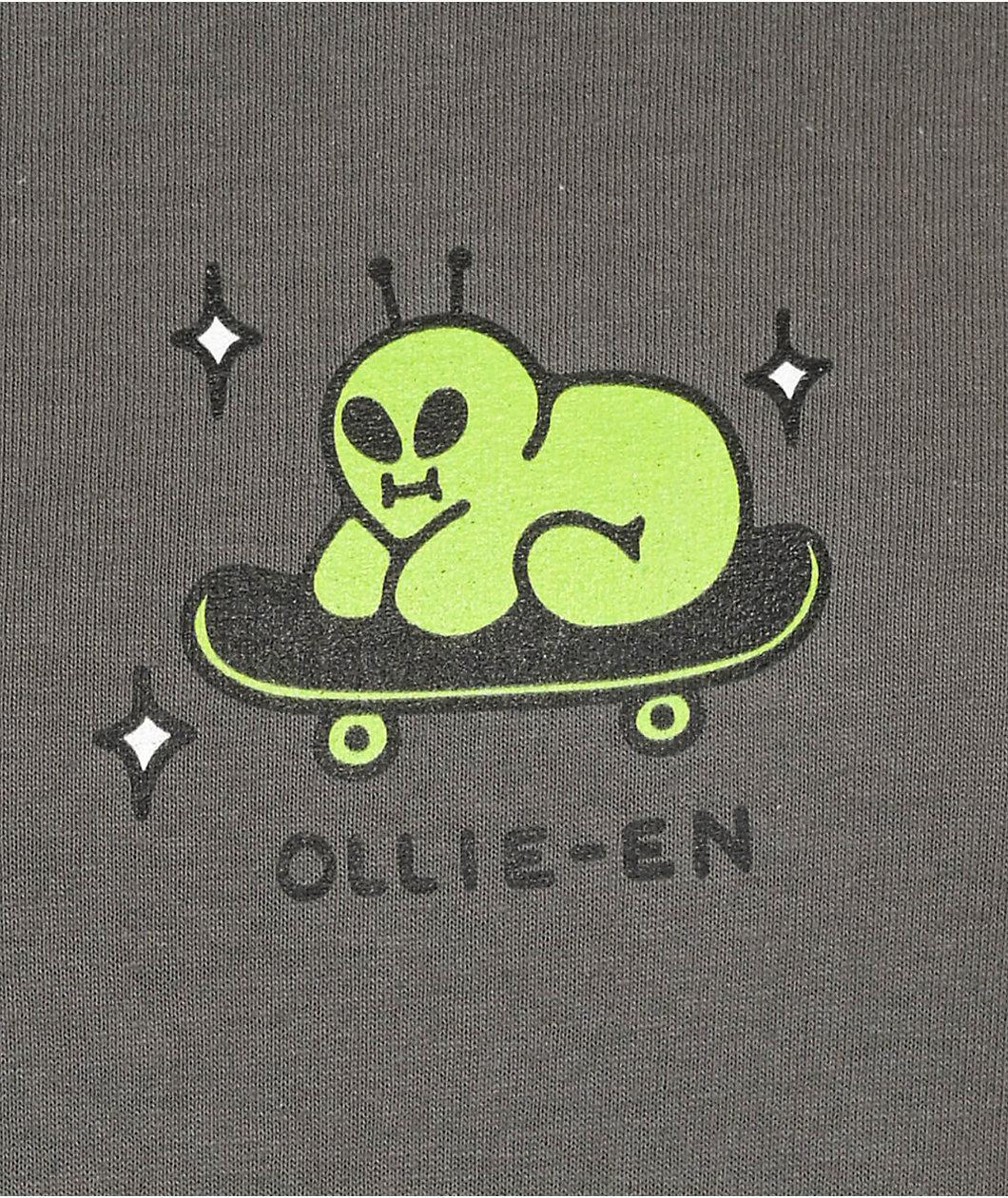 A.LAB Ollie-En Charcoal Long Sleeve T-Shirt Product Image