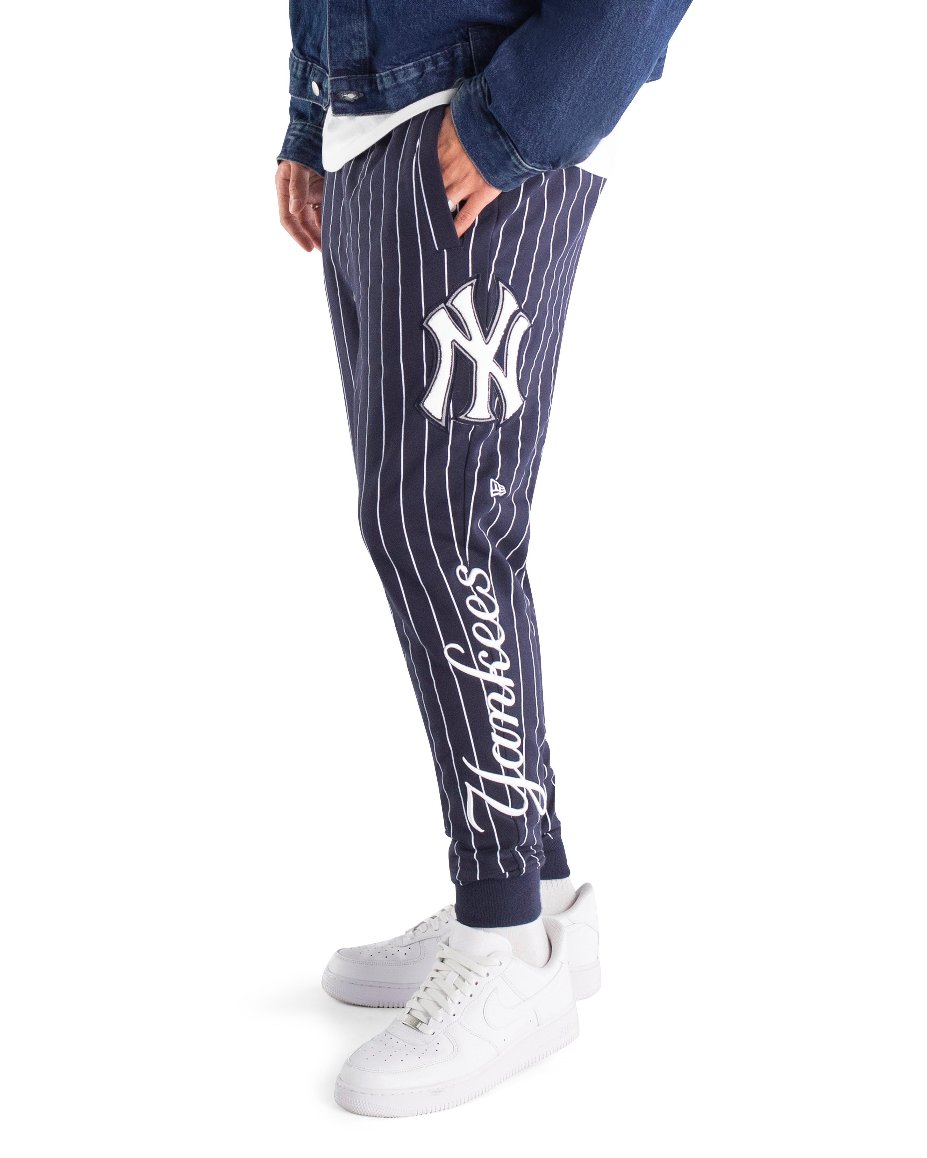 Los Angeles Dodgers Logo Select Pinstripe Jogger Male Product Image