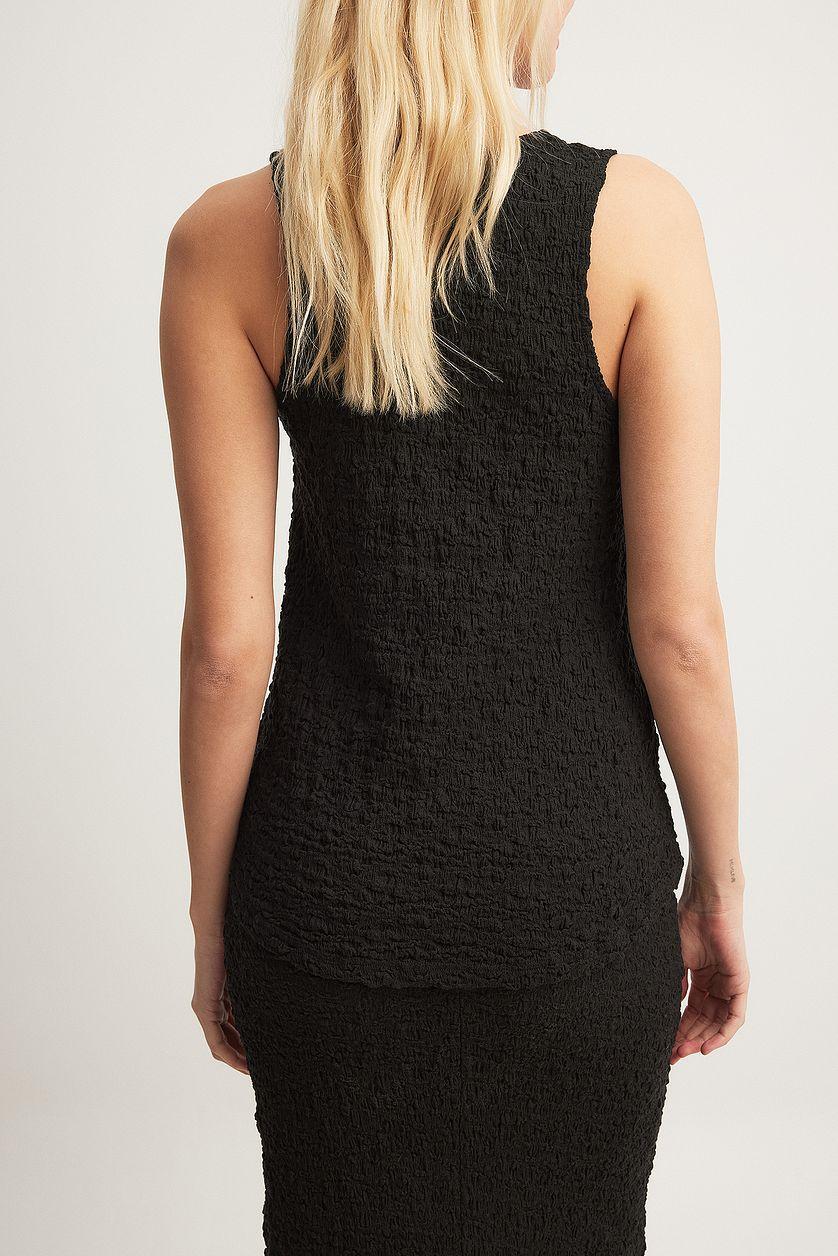 Structured Sleeveless Top Product Image