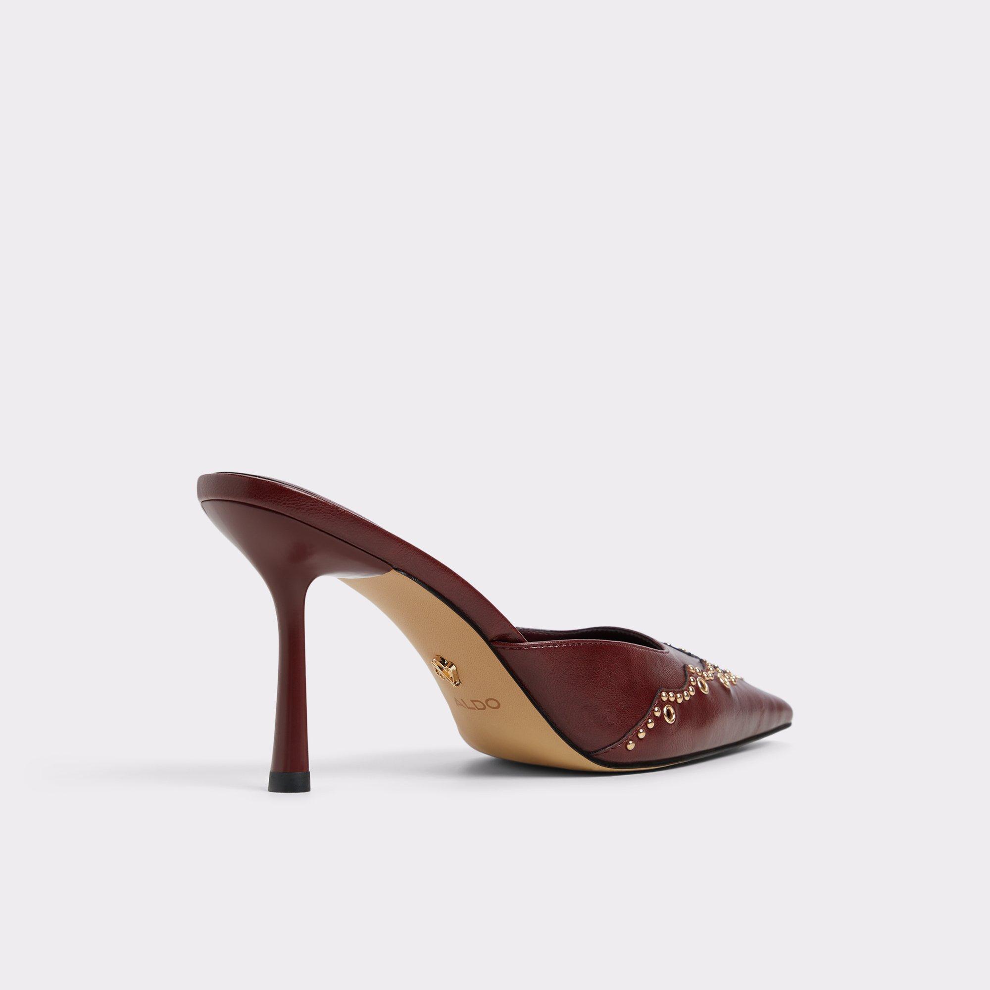 ALDO Amarilla - Women's Mule Slide - Red, Size 11 Product Image