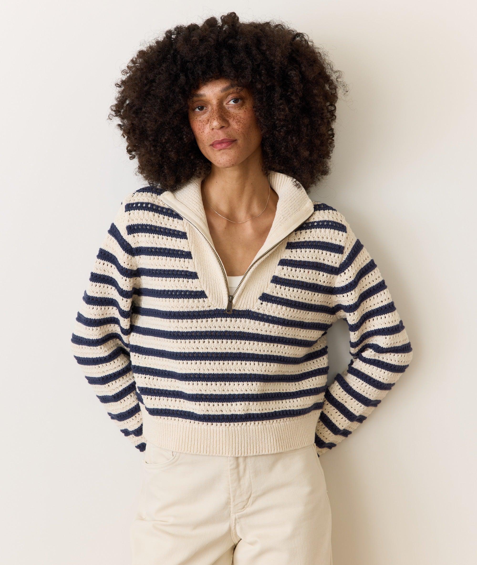 Montecito Quarter Zip Sweater Product Image