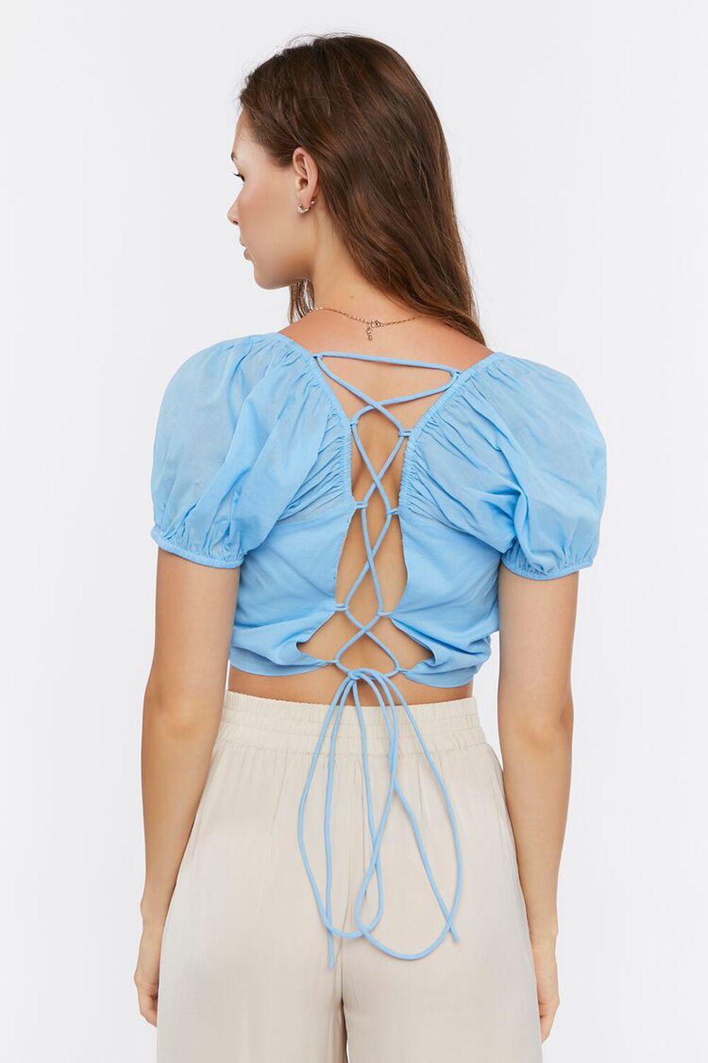 Lace-Back Crop Top | Forever 21 Product Image