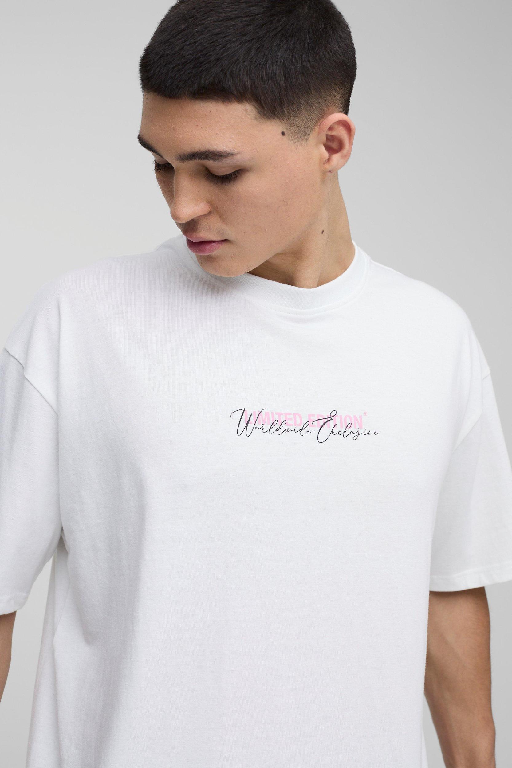 Oversized Limited Edition T-Shirt | boohooMAN USA Product Image