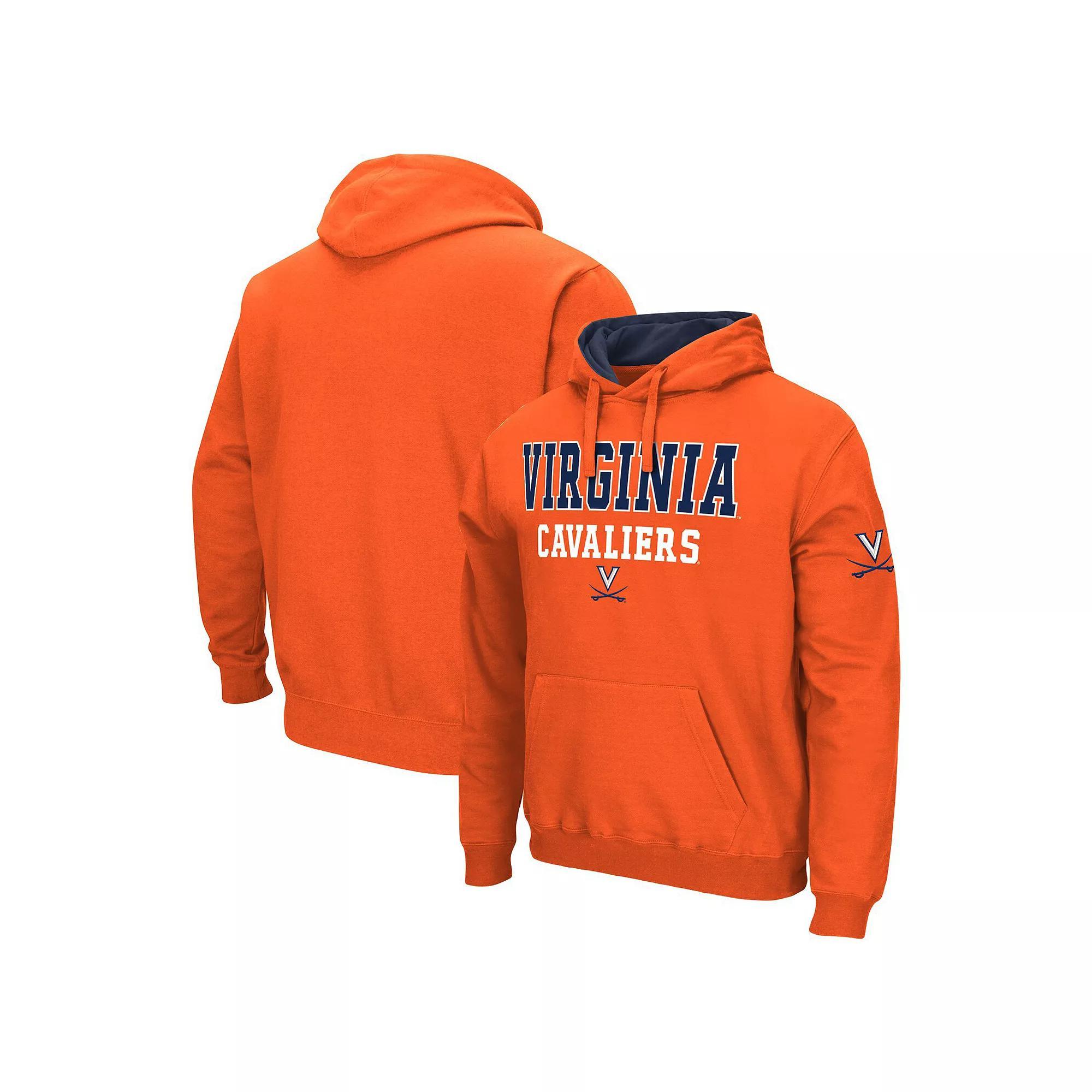 Men's Colosseum Orange Virginia Cavaliers Sunrise Pullover Hoodie, Size: 2XL Product Image