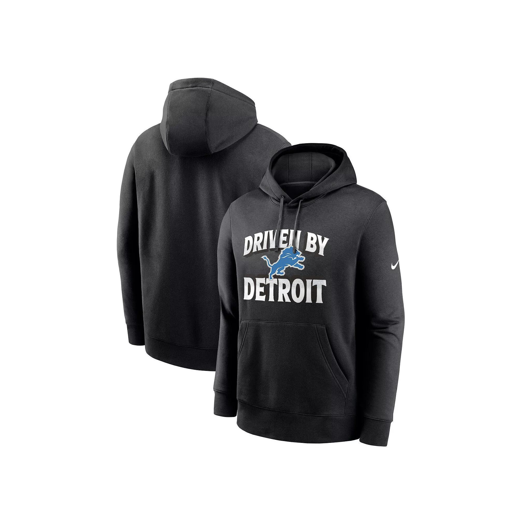 Men's Nike Black New York Jets Hometown Fleece Pullover Hoodie, Size: Medium Product Image