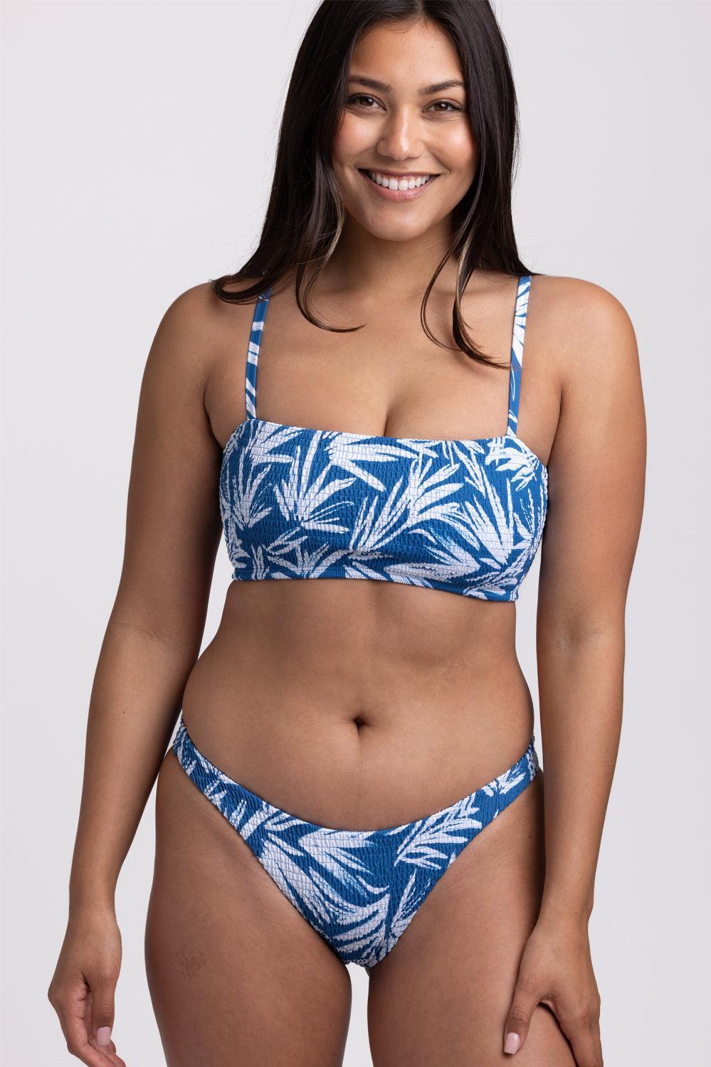 Final Sale Kelia Smocked Bikini Bottom Product Image