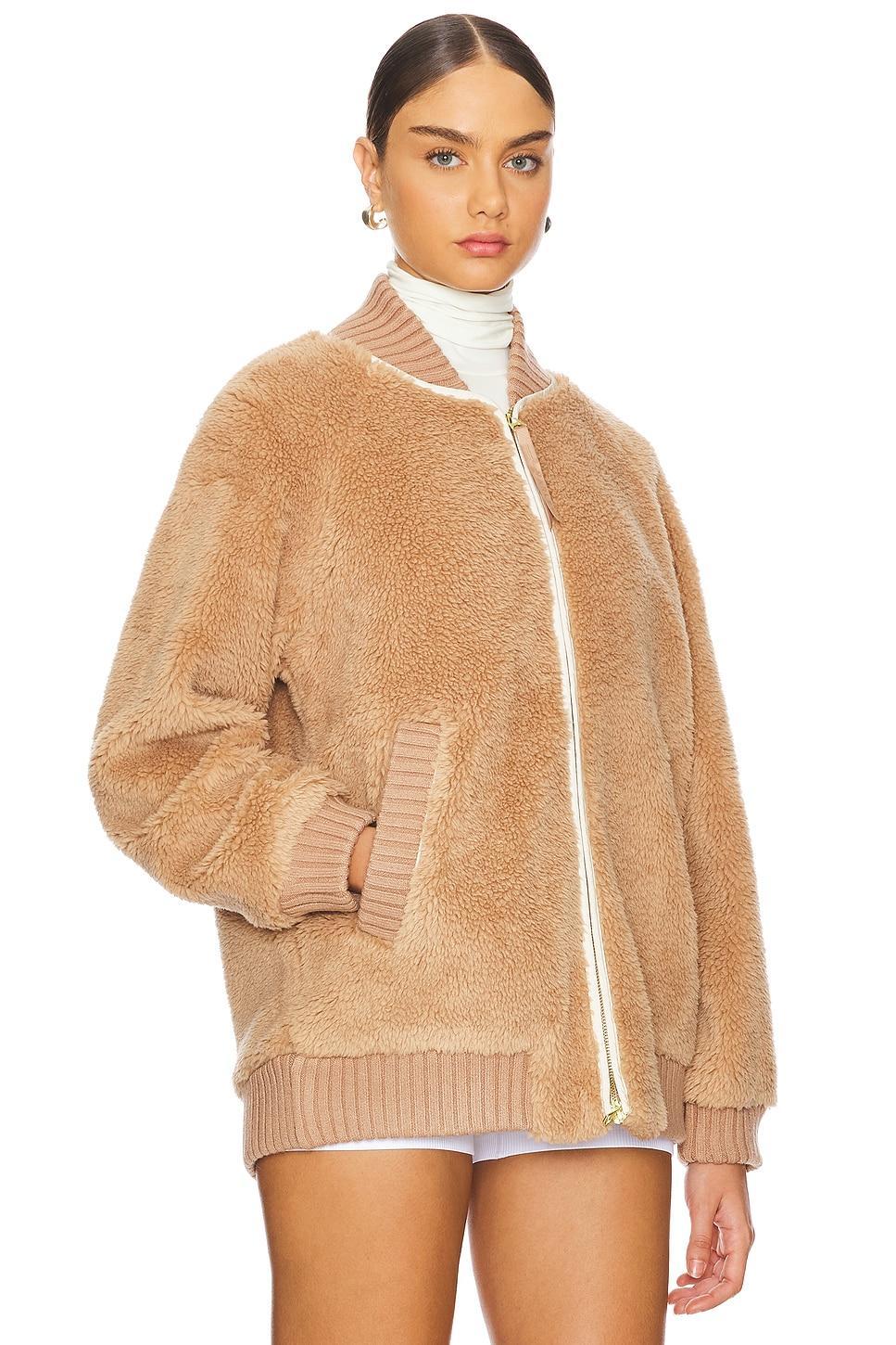 Ella Longline Sherpa Bomber Varley Product Image