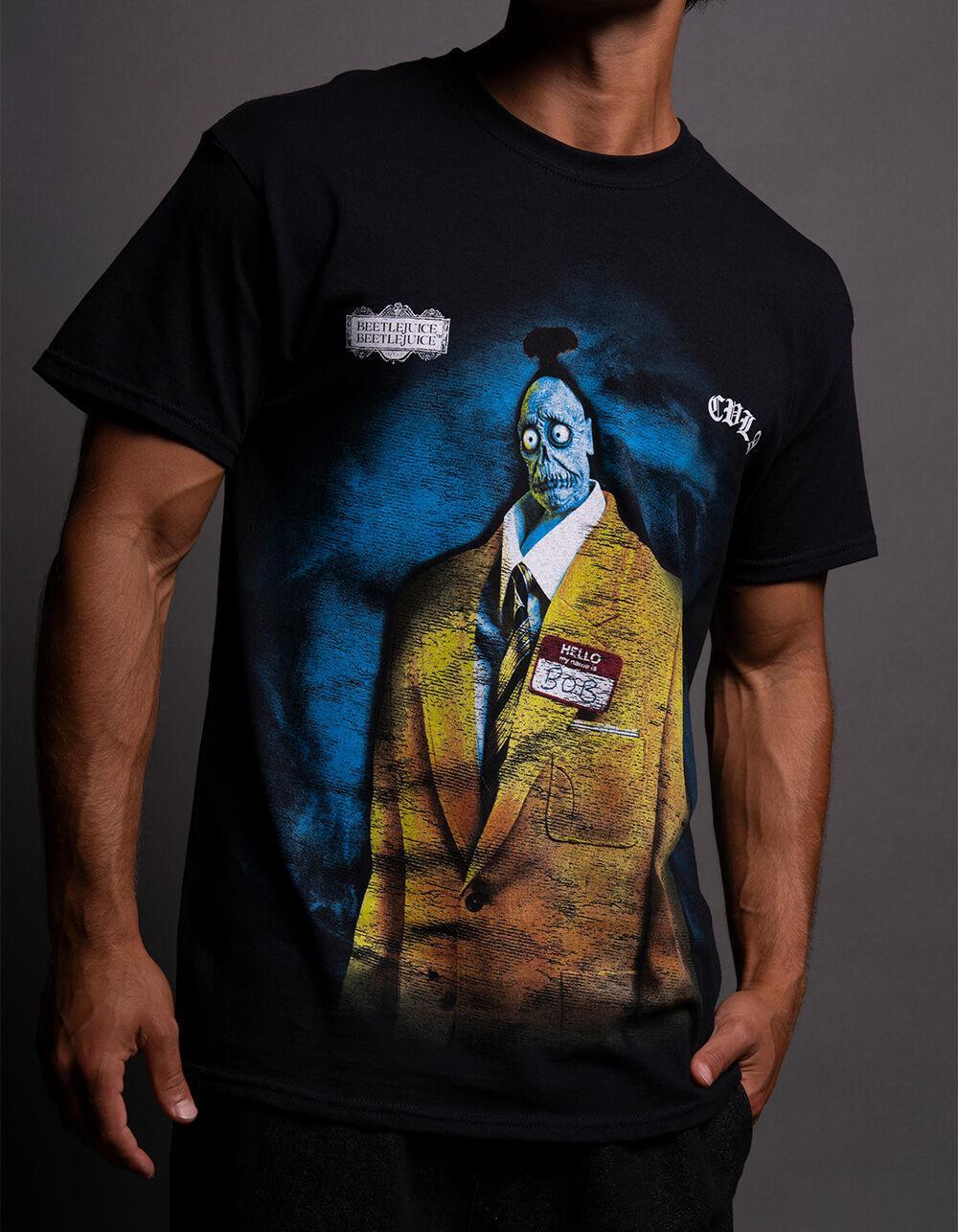 CVLA x Beetlejuice My Name Mens Tee - BLACK Product Image