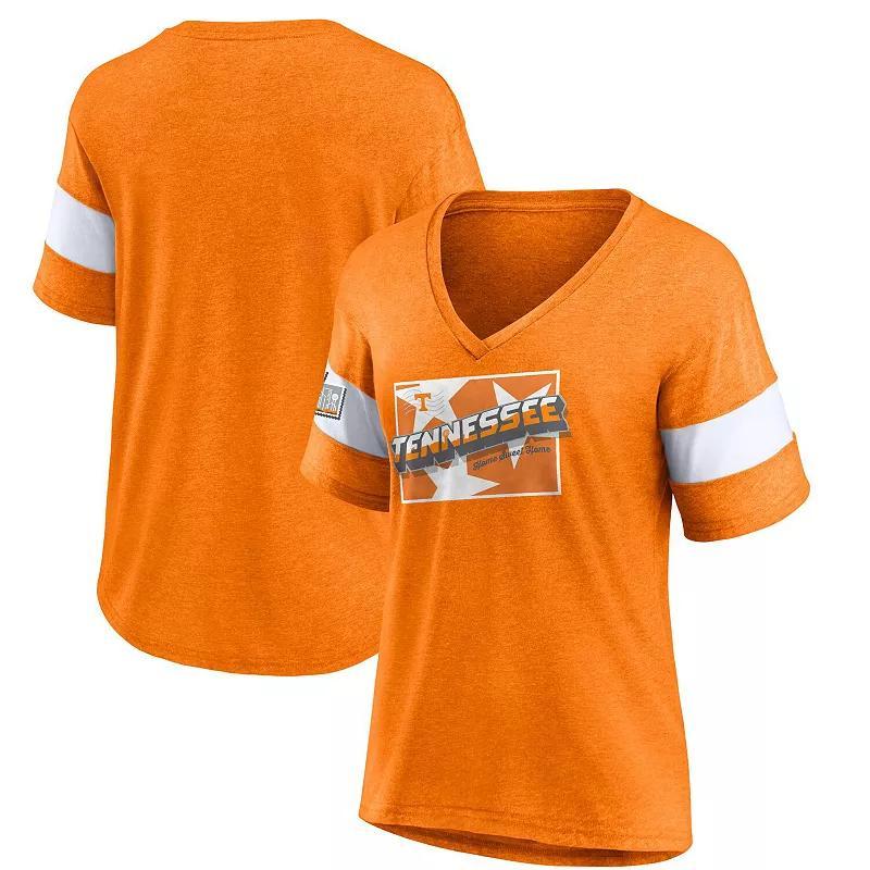 Womens Fanatics Branded Tennessee Tennessee Volunteers Fan V-Neck T-Shirt Product Image