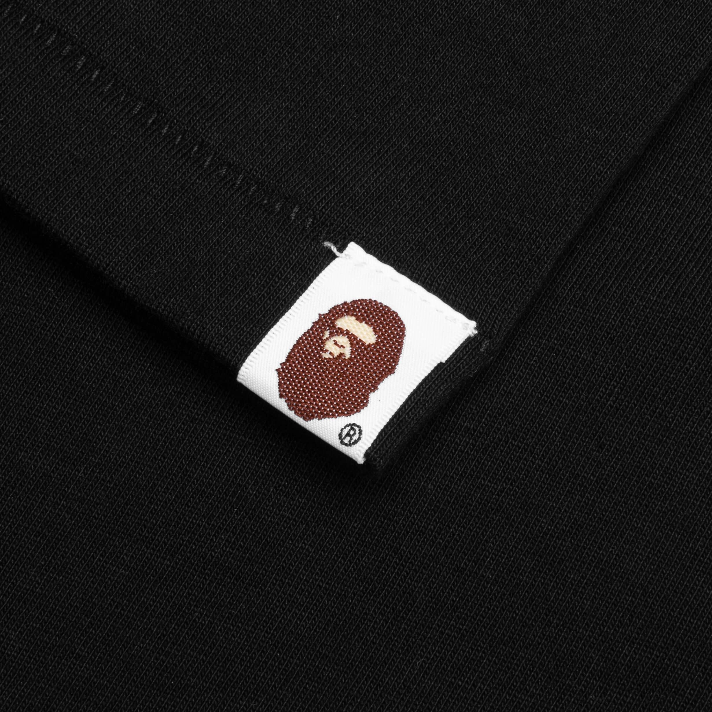 Feature x Bape College Relaxed Fit Tee - Black Male Product Image