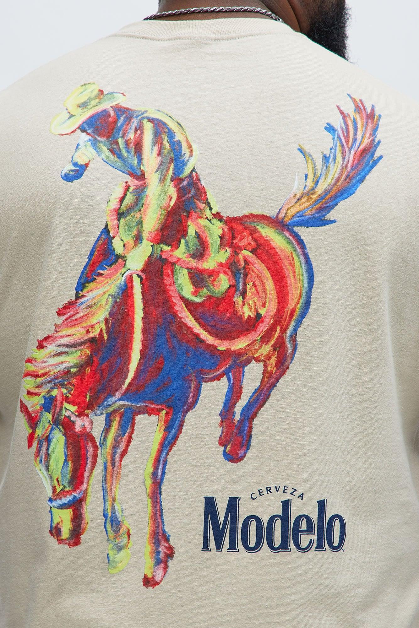Modelo Rodeo Short Sleeve Tee - Sand Product Image