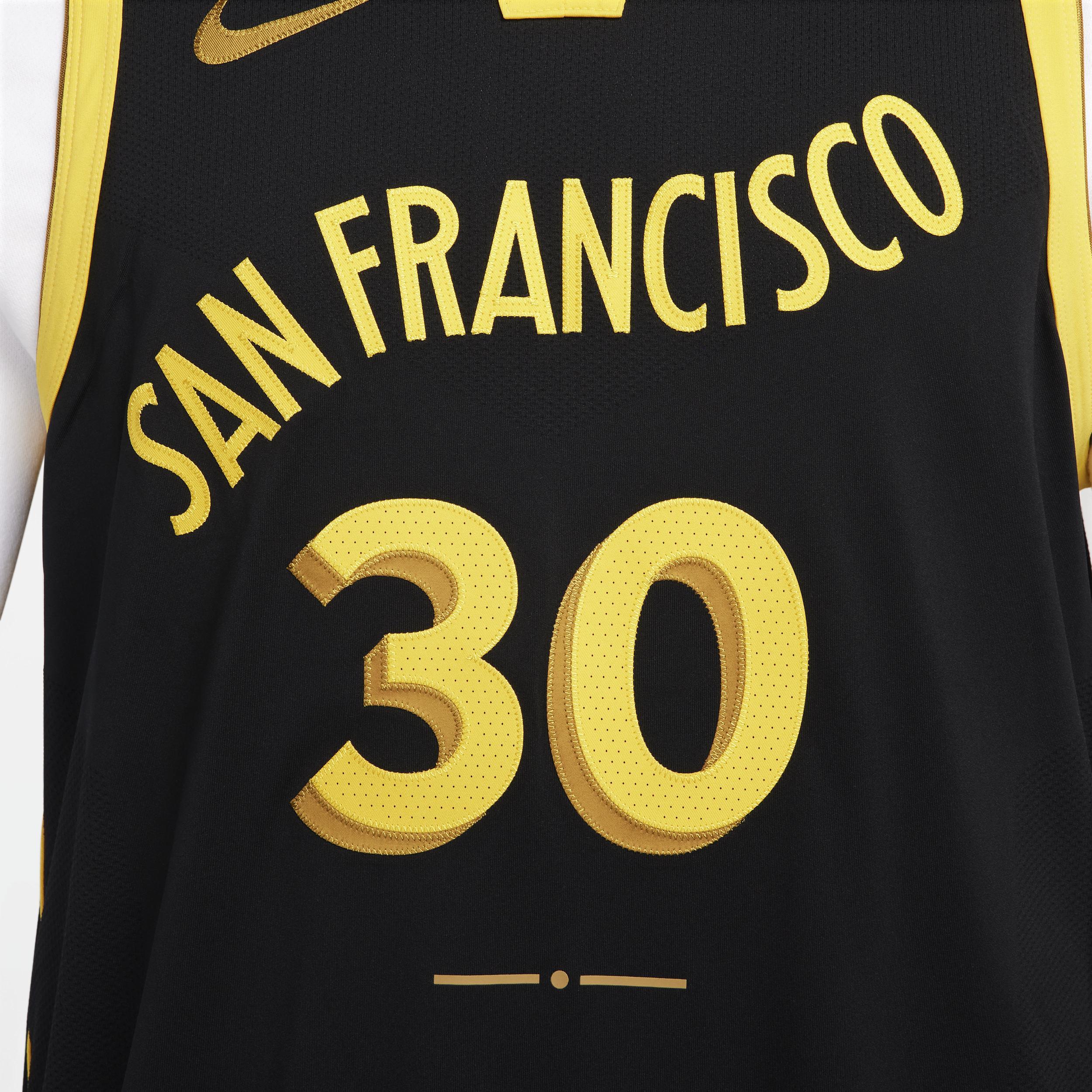 Stephen Curry Golden State Warriors 2023/24 City Edition Men's Nike Dri-FIT ADV NBA Authentic Jersey Product Image