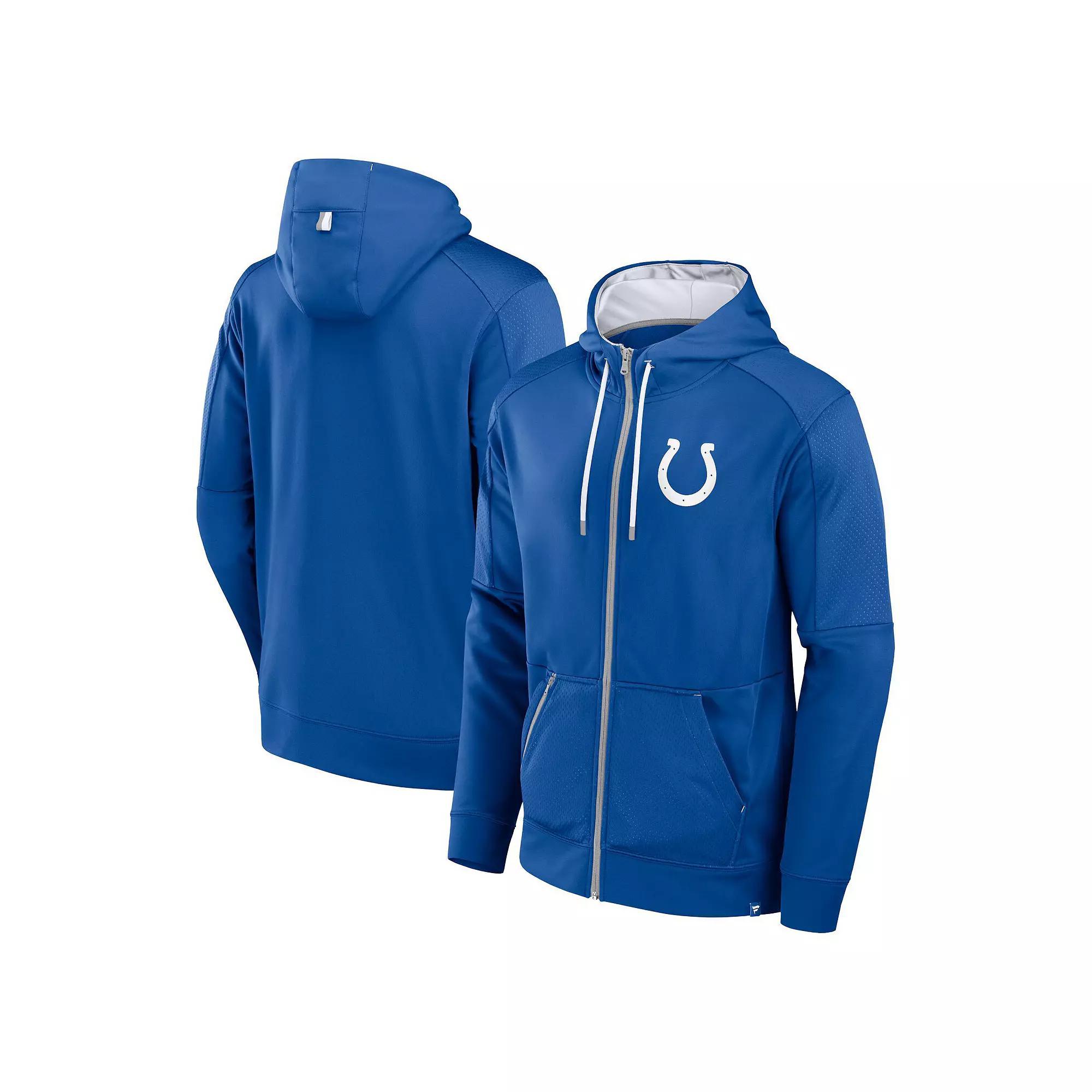 Men's Fanatics Black Jacksonville Jaguars Defender Full-Zip Hoodie, Size: Large Product Image