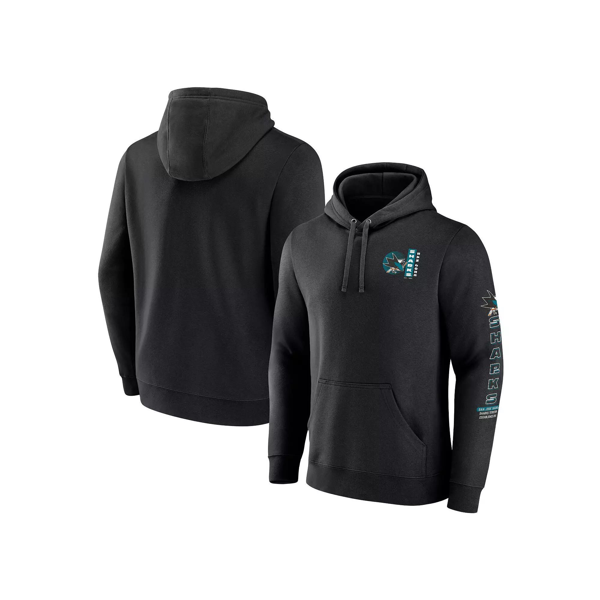 Men's Fanatics Black Vegas Golden Knights Revolution Pullover Hoodie, Size: 3XL, Lvk Black Product Image