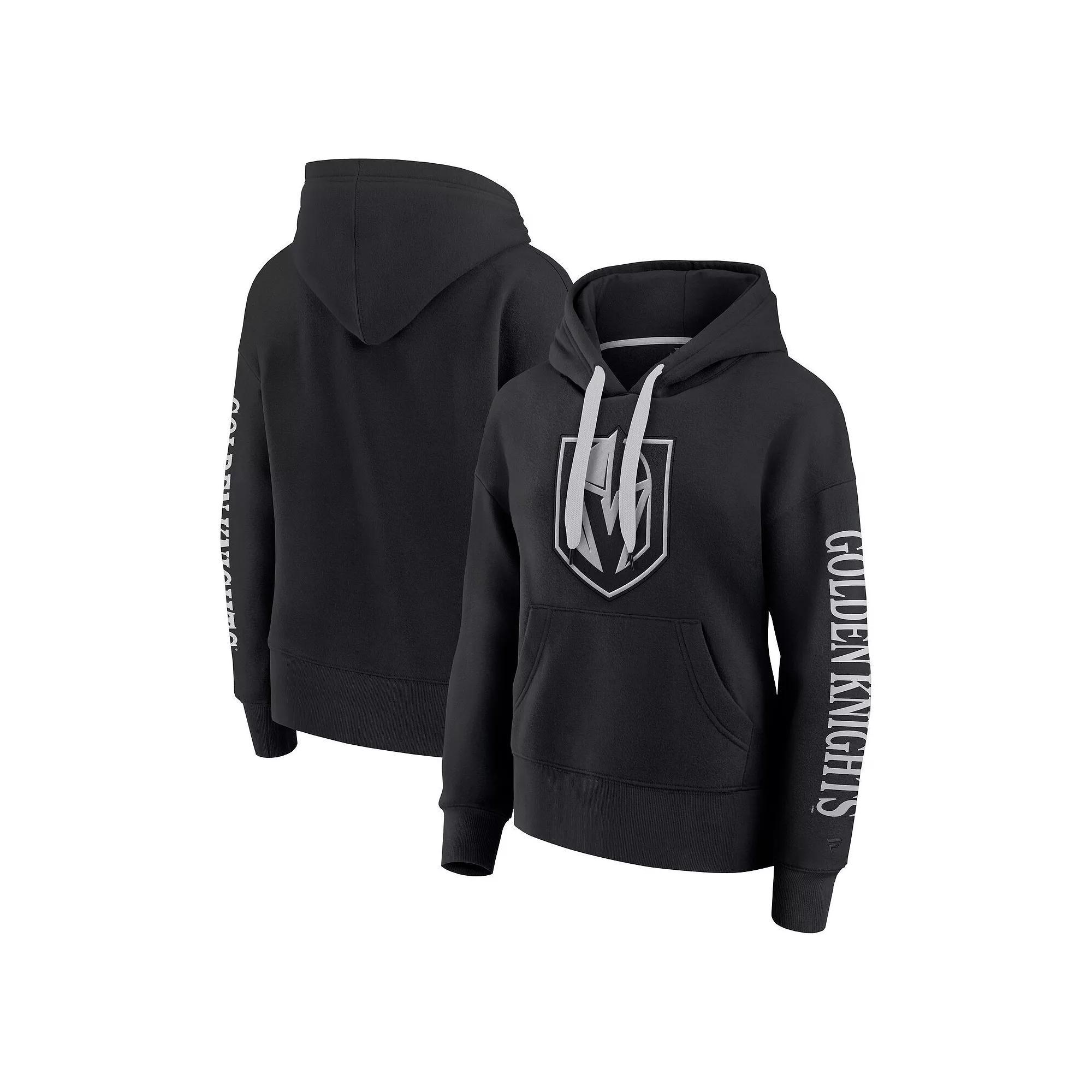 Women's Fanatics Black Vegas Golden Knights Elements Next Pullover Hoodie, Size: 2XL, Lvk Black Product Image