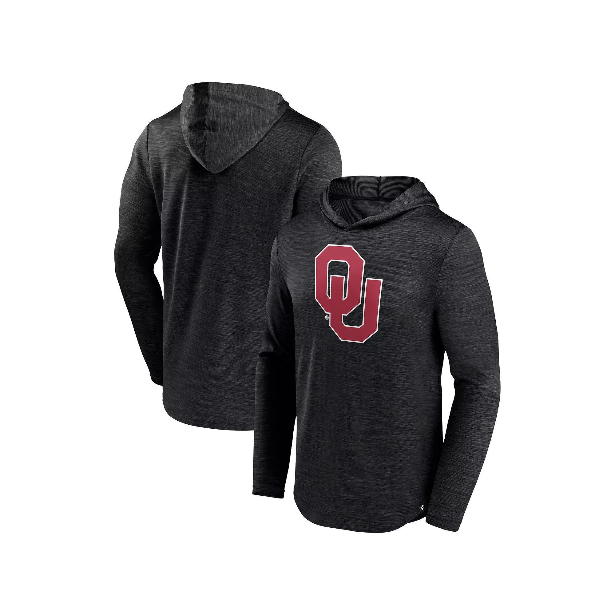 Men's Fanatics Branded Heather Black Texas A&M Aggies Transitional Hoodie T-Shirt, Size: XL, Charco Product Image