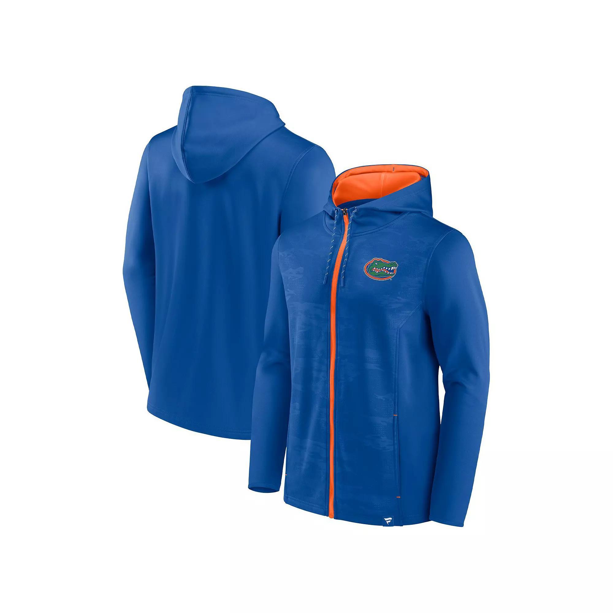 Men's Fanatics Branded Royal Florida Gators Ball Carrier Full-Zip Hoodie, Size: XL, Blue Product Image