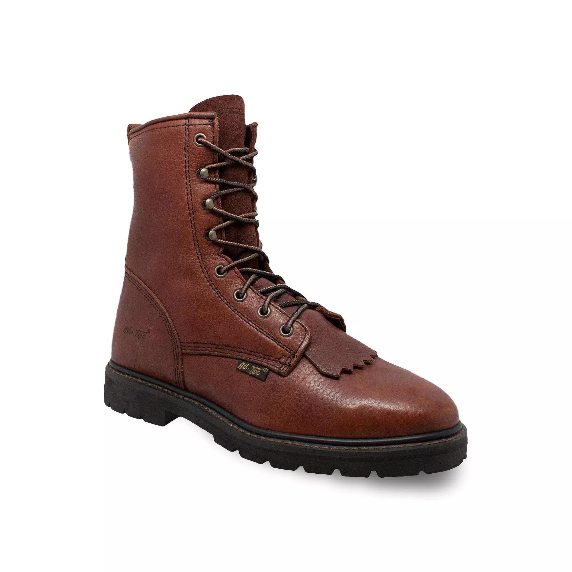 AdTec Lacer Men's Work Boots, Size: 8.5 Wide, Brown Product Image