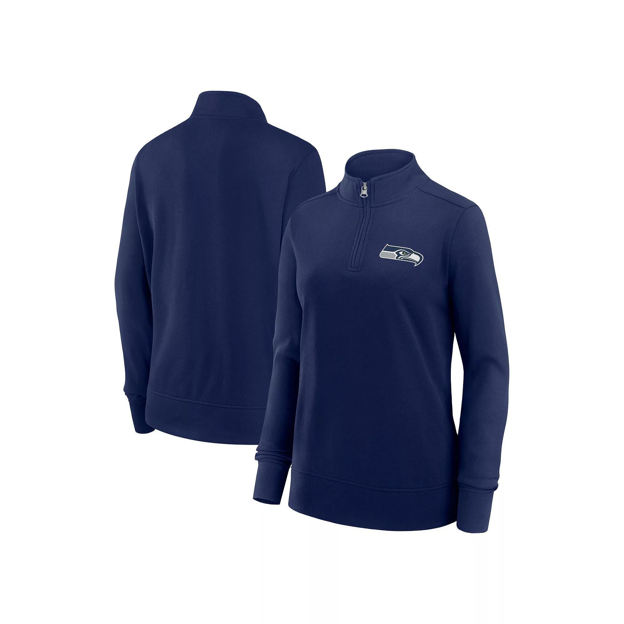 Women's Green New York Jets Velocity Quarter-Zip Jacket, Size: Medium Product Image