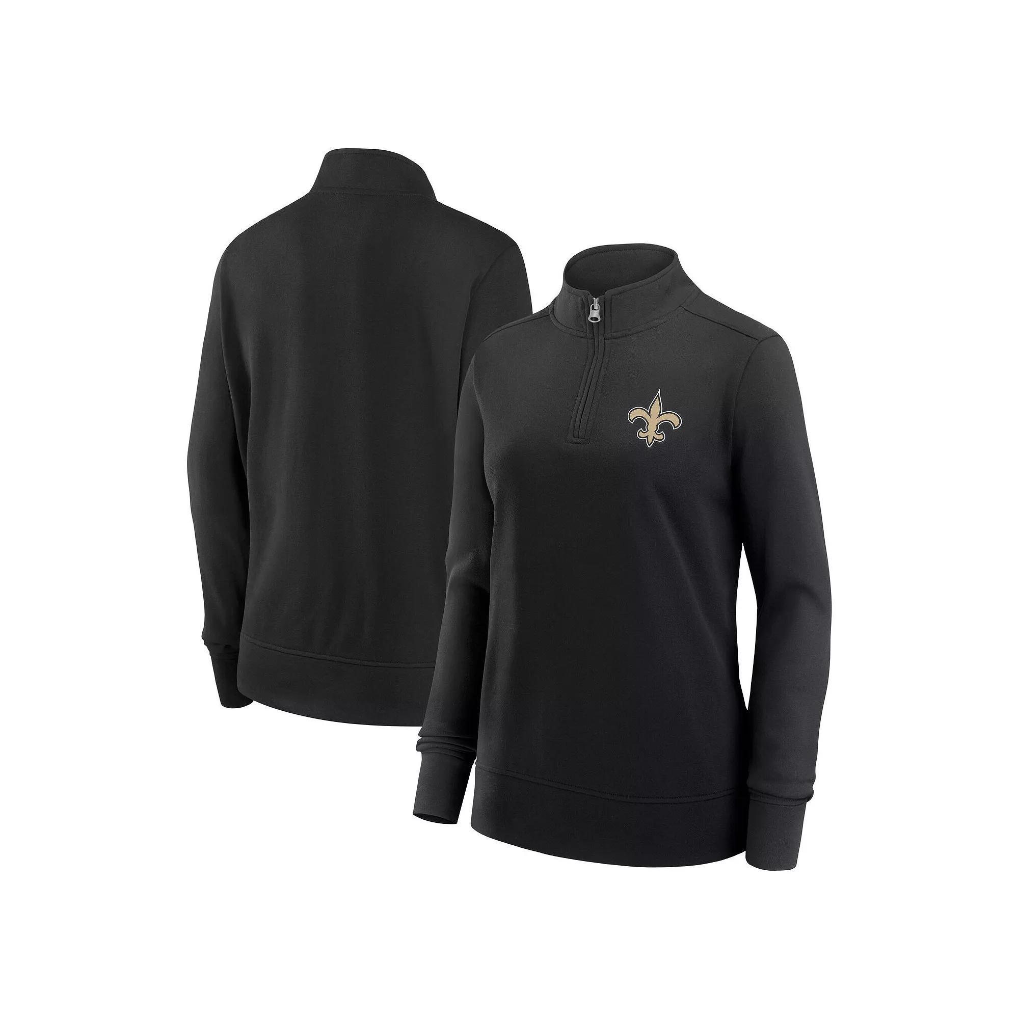 Women's Green New York Jets Velocity Quarter-Zip Jacket, Size: Medium Product Image