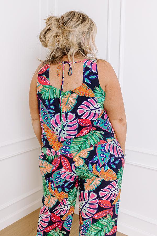 Spotted Under The Palms Top Curves Product Image