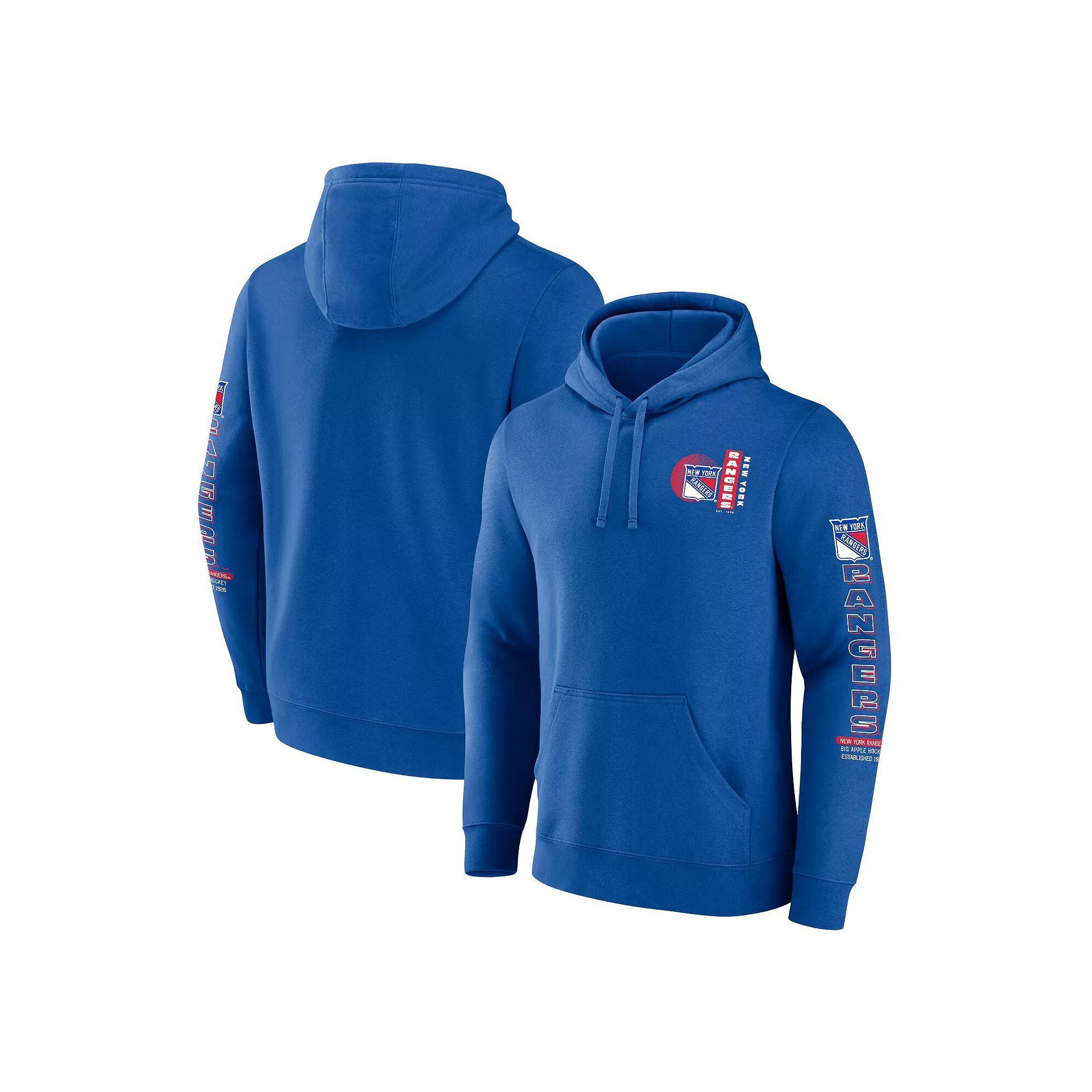 Men's Fanatics Navy Montreal Canadiens Revolution Pullover Hoodie, Size: Medium, Cnd Blue Product Image