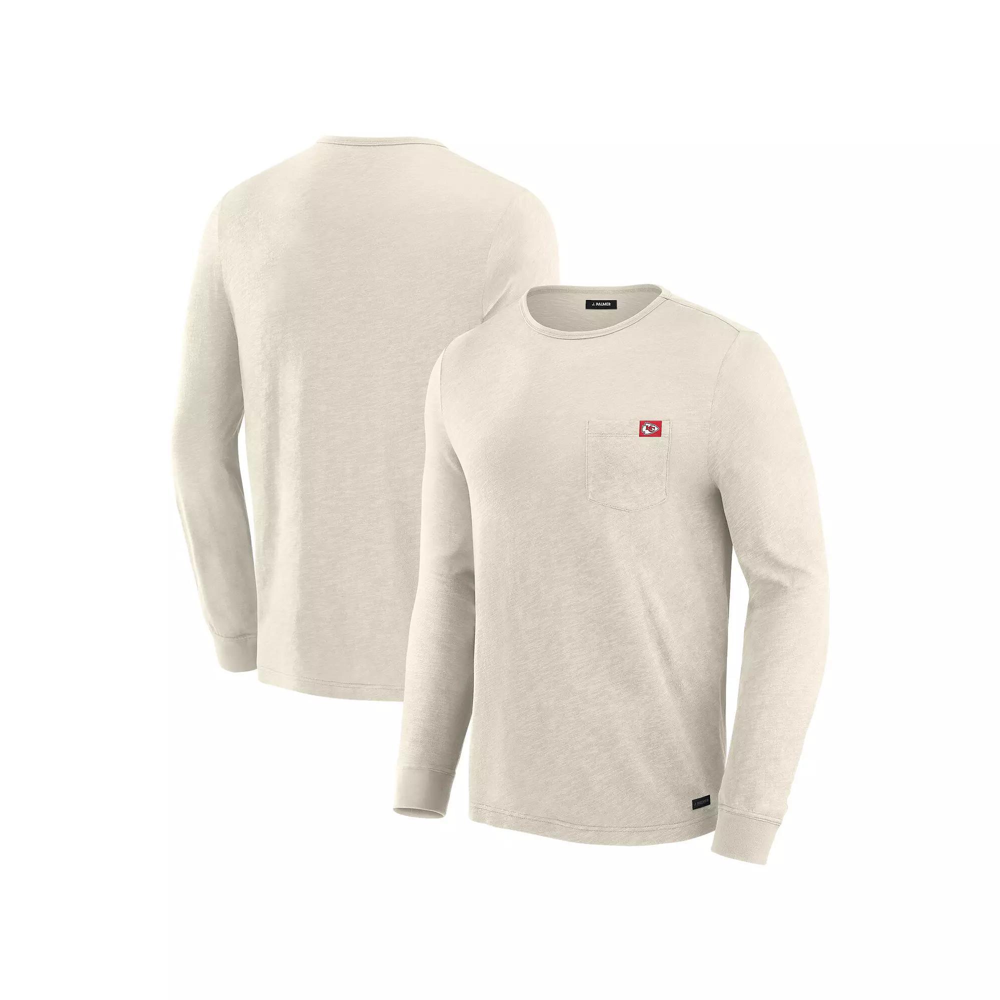 Men's J. Palmer White Philadelphia Eagles In-The-Pocket Long Sleeve T-Shirt, Size: 2XL Product Image